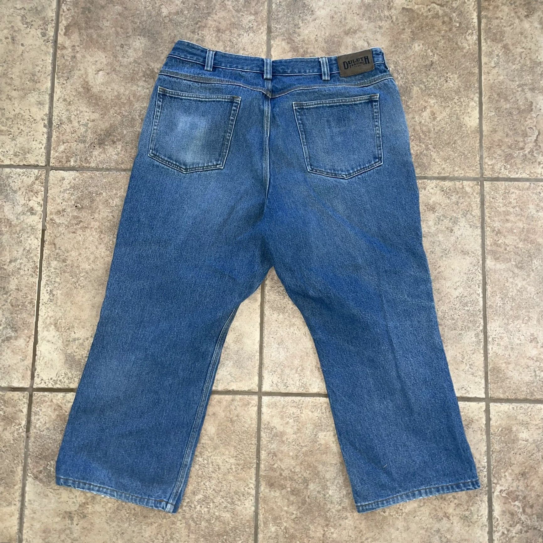 Vintage Duluth Mens Jeans Straight Inseam 28 Blue 40 28 Regular Cotton Mens Size US 40 / EU 56 - 5 Thumbnail