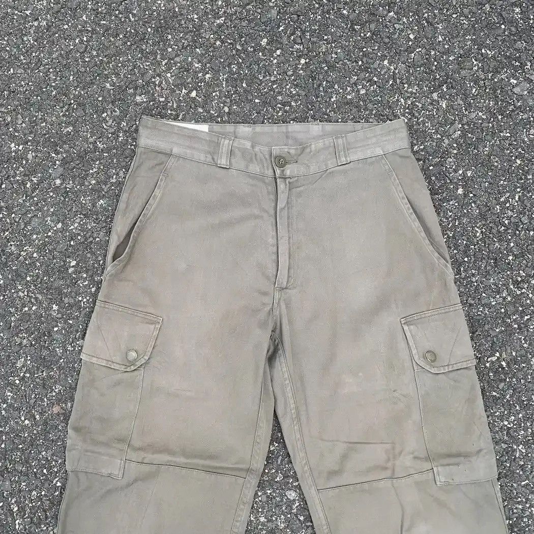 Jungles VINTAGE 1987 SOCOVET FRENCH ARMY CROPPED CARGO TACTICAL PANT Size US 28 / EU 44 - 4 Thumbnail