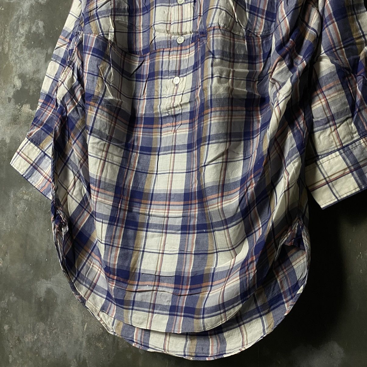 Issey Miyake × Japanese Brand × Zucca Vintage zucca issey miyake convex form unique shirt Size US M / EU 48-50 / 2 - 5 Thumbnail