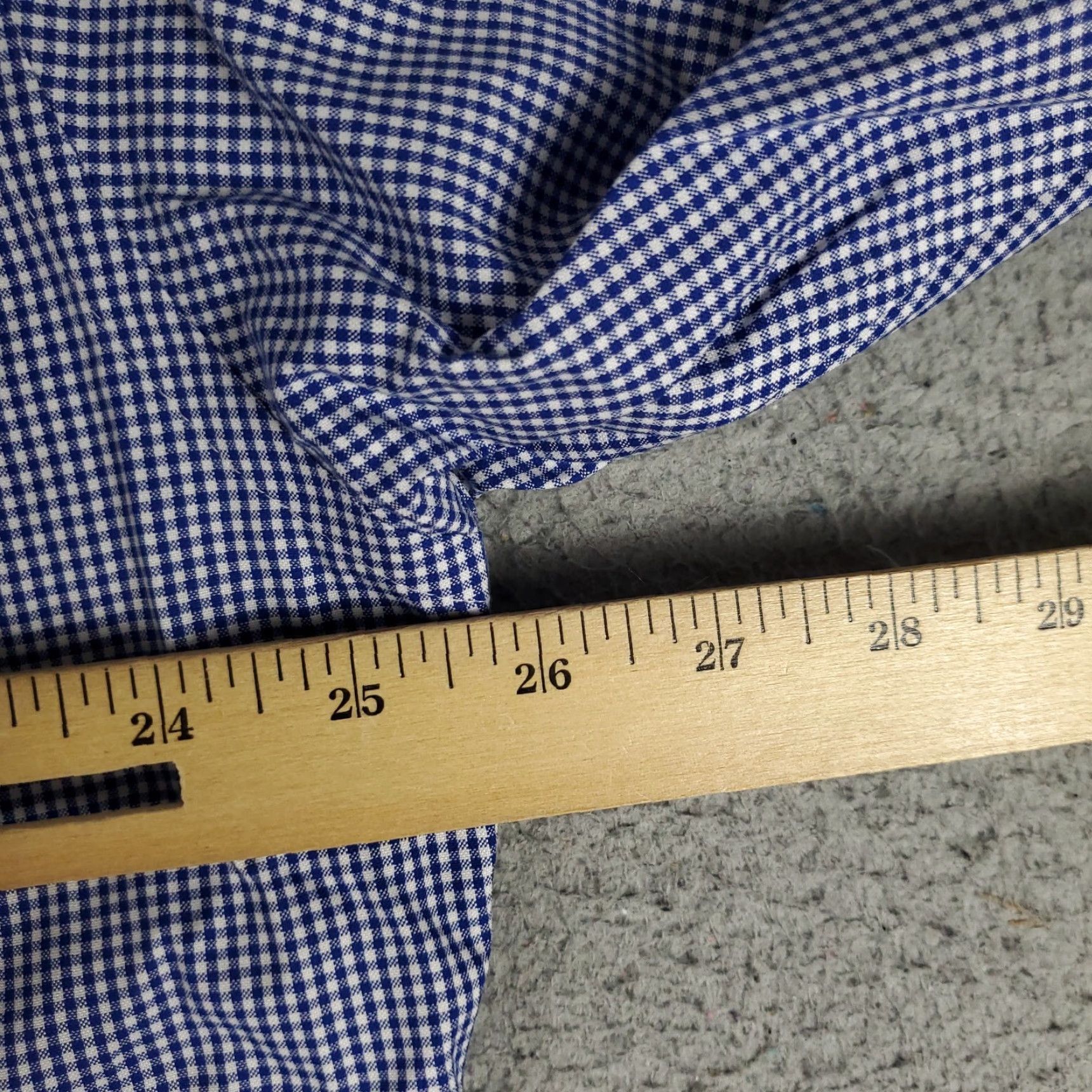 Brooks Brothers VINTAGE Brooks Brothers Dress Shirt Mens 16.5 Blue Classic Business Casual Formal Long Sleeve Size 42R - 5 Thumbnail