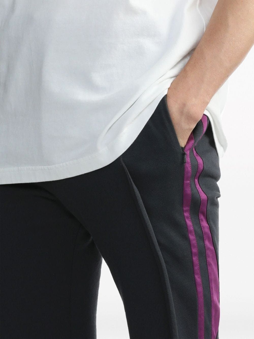 Kiko Kostadinov o1tko11224 Side-Line Pant in Black/Purple Size US 36 / EU 52 - 4 Thumbnail