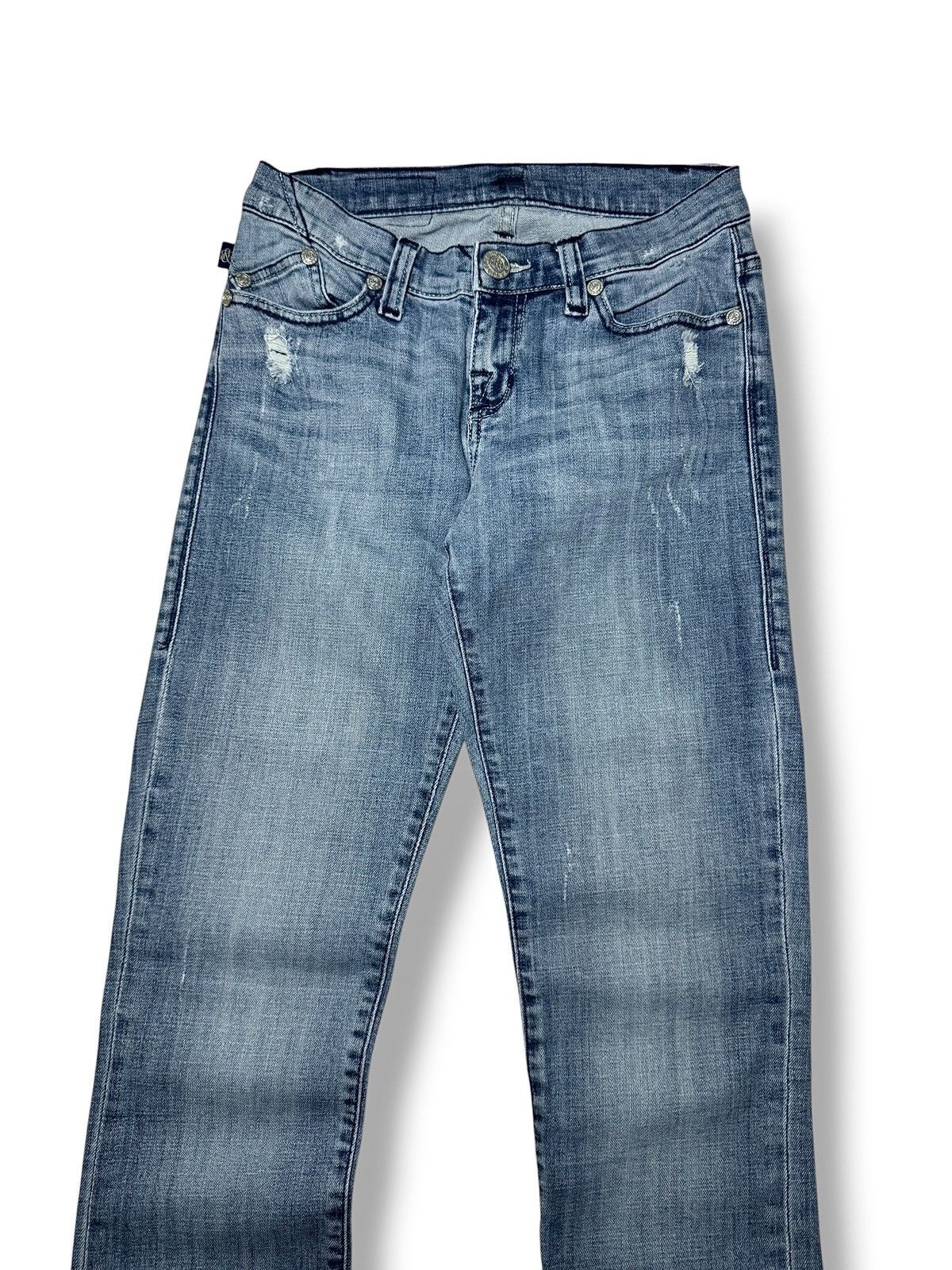 Rock & Republic 2000s Rock & Republic Jeans Vintage Boot Cut Flare Wide Leg Size 25" / US 0 / IT 36 - 4 Thumbnail