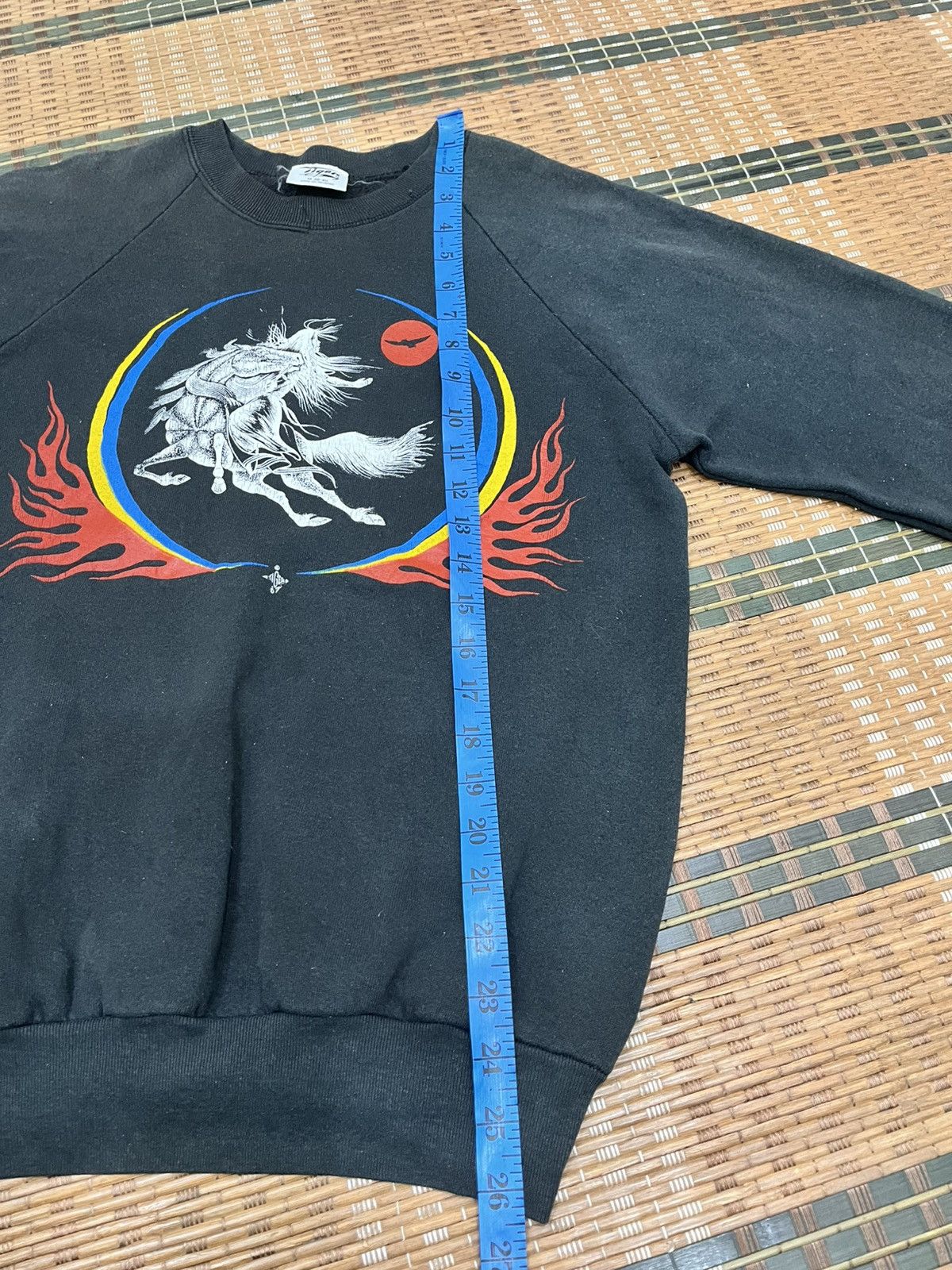Vintage Vintage 80s Sunfaded Spirit Horse Crewneck Sweatshirt Size US M / EU 48-50 / 2 - 11 Thumbnail