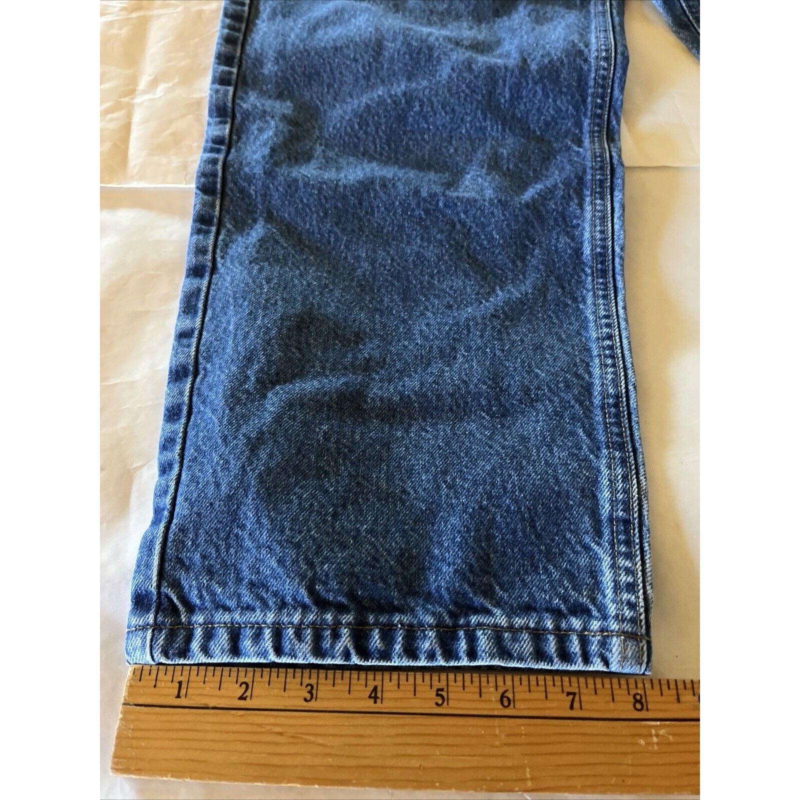 Carhartt Carhartt Jeans Men’s 38x30 Relaxed Fit Denim Blue Dark Wash Size US 38 / EU 54 - 6 Thumbnail