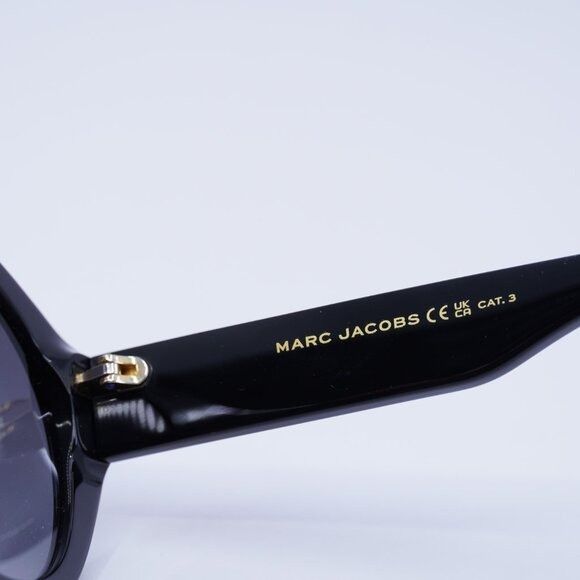 Marc Jacobs Marc Jacobs MARC 747/S 0807 9O Sunglasses Black Aviator Size ONE SIZE - 8 Thumbnail