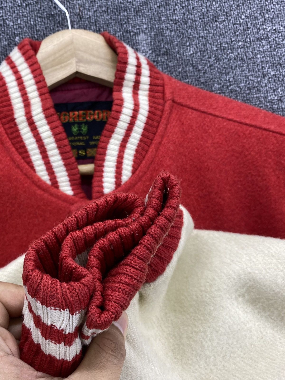 McGregor Vintage Mc Gregor Wool Varsity Jacket Size S / US 4 / IT 40 - 10 Thumbnail
