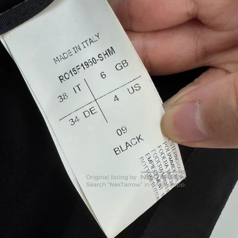 Rick Owens Rick Owens Main Line Shalishi Dark Wizard Wool Coat Size XS / US 0-2 / IT 36-38 - 6 Thumbnail