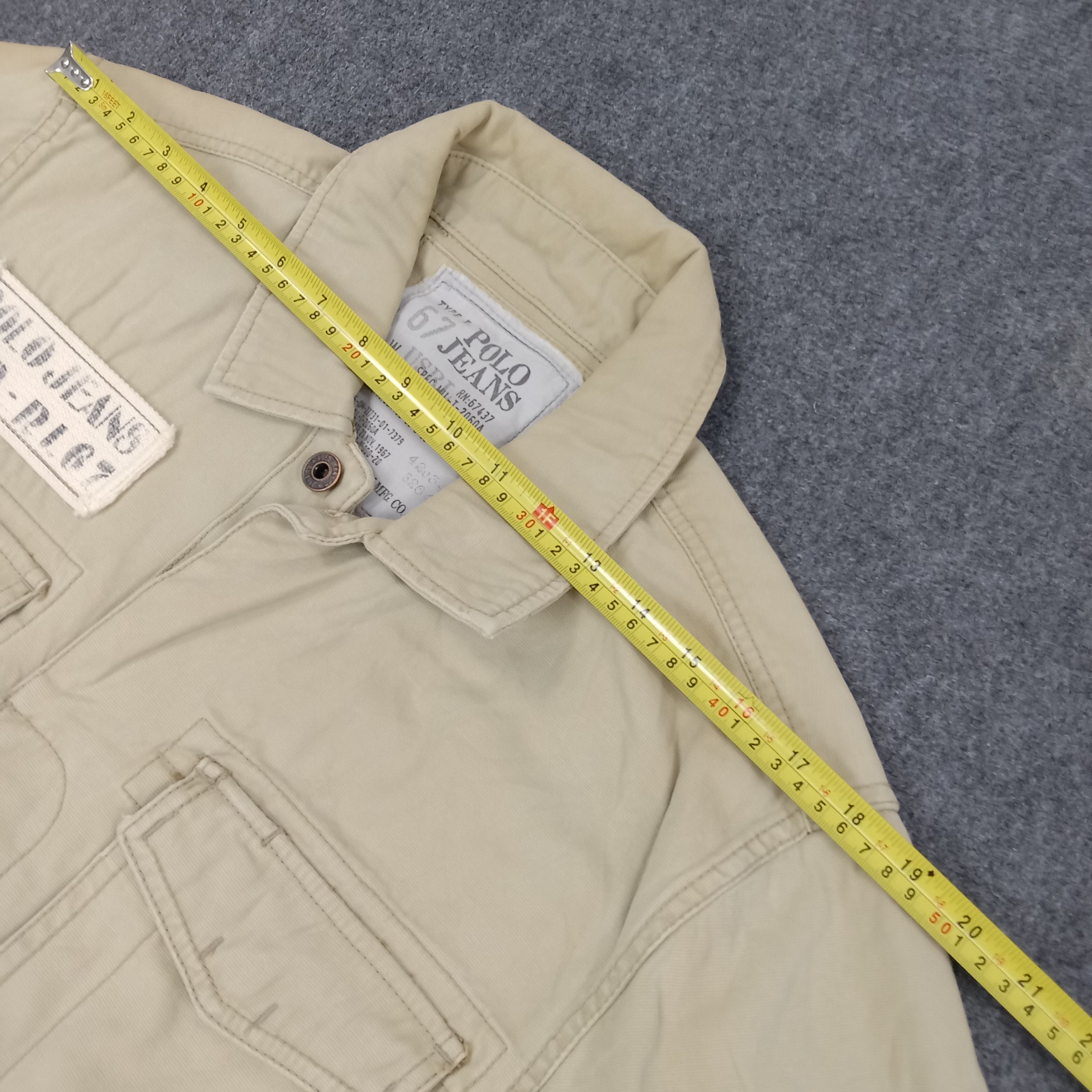 Polo Ralph Lauren × Vintage Polo Jeans by Ralph Lauren Multi Pocket Jacket C221N1 Size US M / EU 48-50 / 2 - 6 Thumbnail