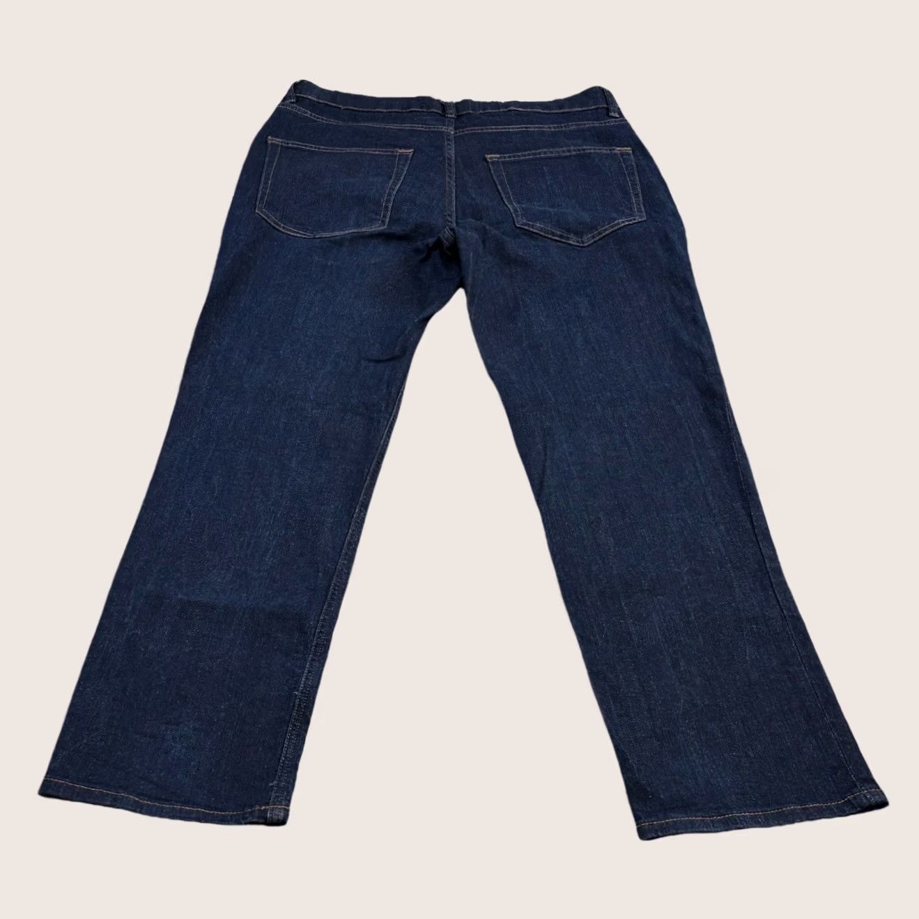 Vintage Everyday Jeans Men’s W32 L29 Short Blue Denim Zip Fly Straight Leg Pant 32S Mens Regular Straight Denim Jeans Size US 32 / EU 48 - 1 Thumbnail