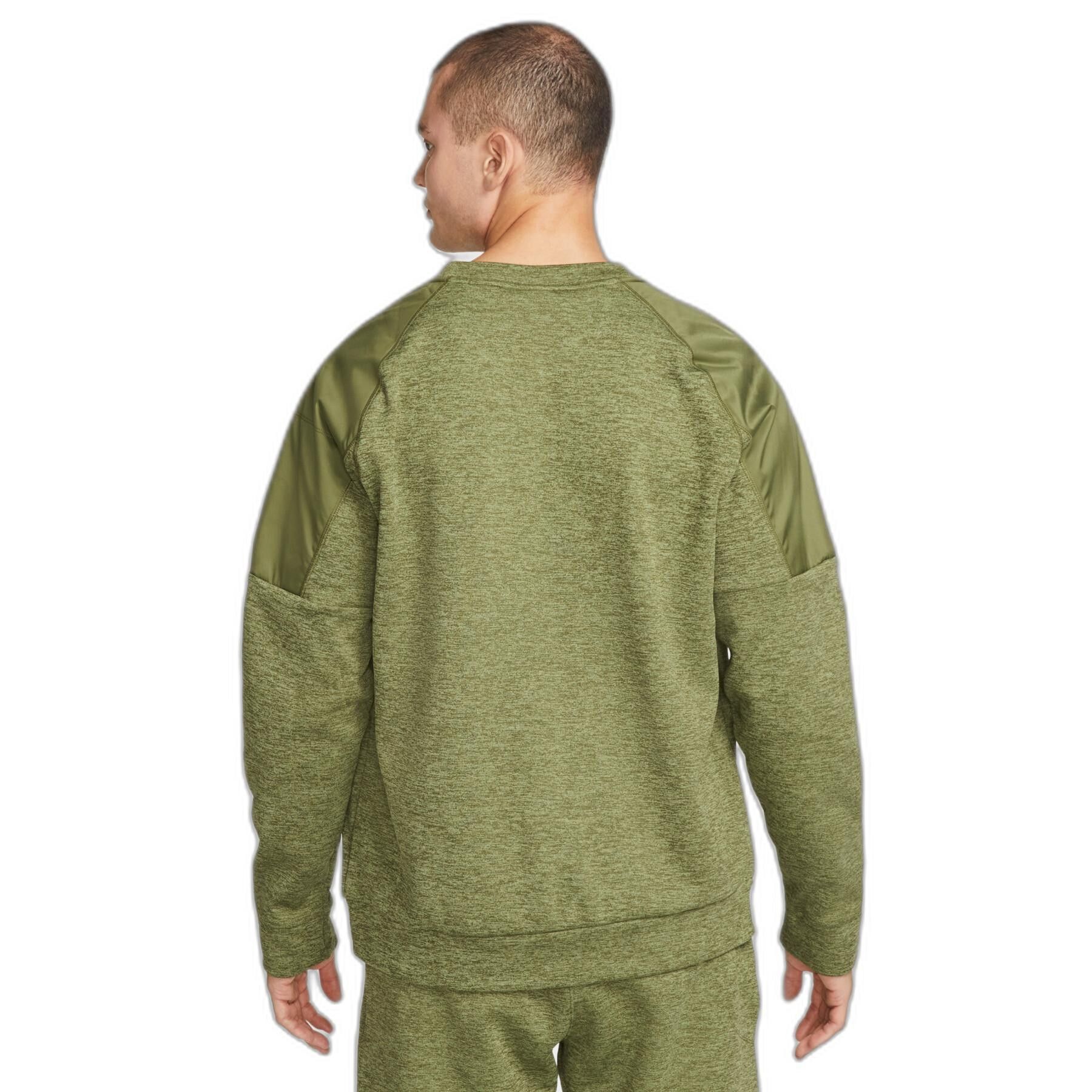 Nike Nike Training Therma fit novelty sweatshirt army green Size US M / EU 48-50 / 2 - 2 Thumbnail