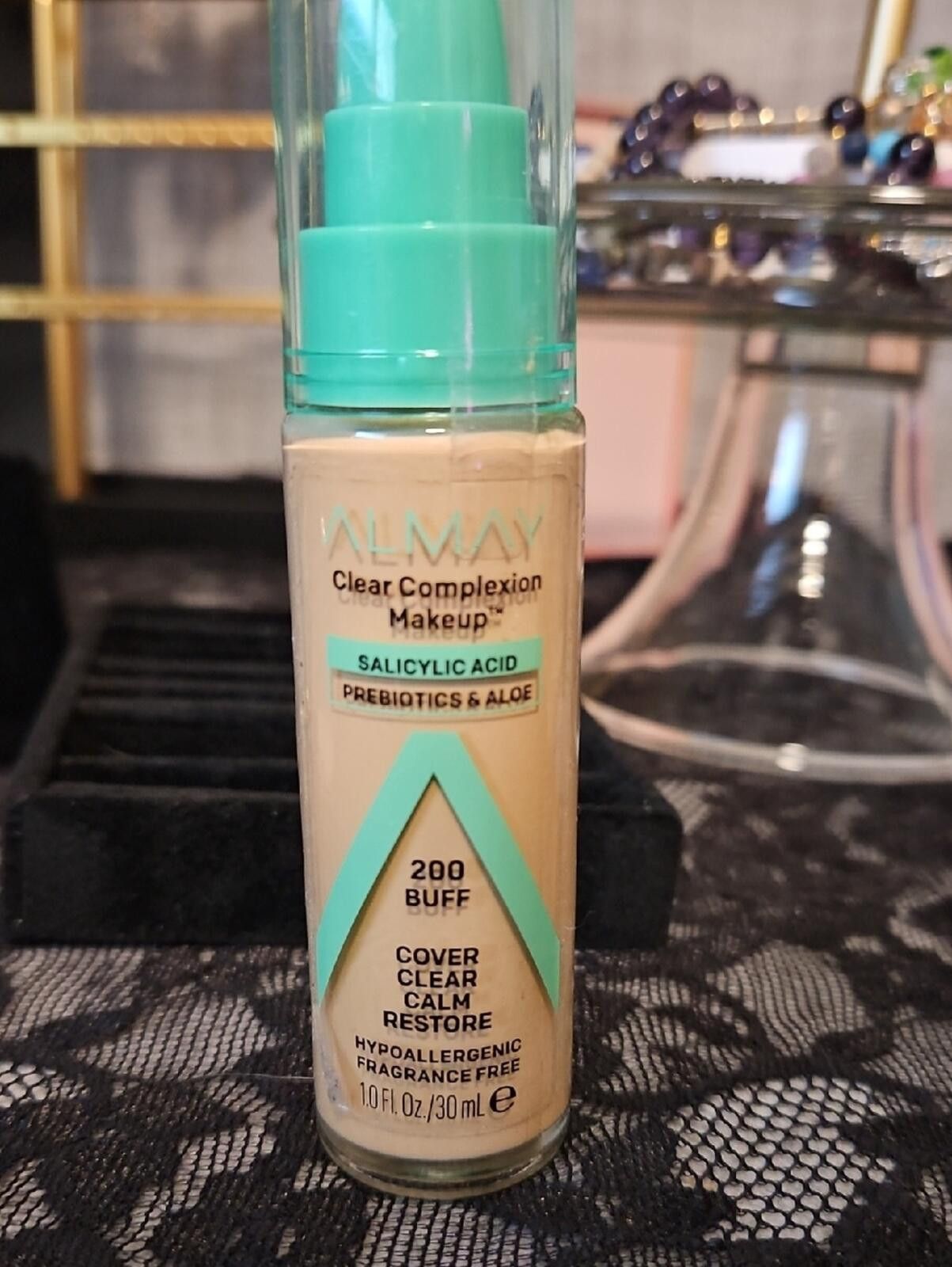 always do what you should do Almay Clear Complexion Makeup - Buff Shade with Teal Pump Size ONE SIZE - 1 Thumbnail