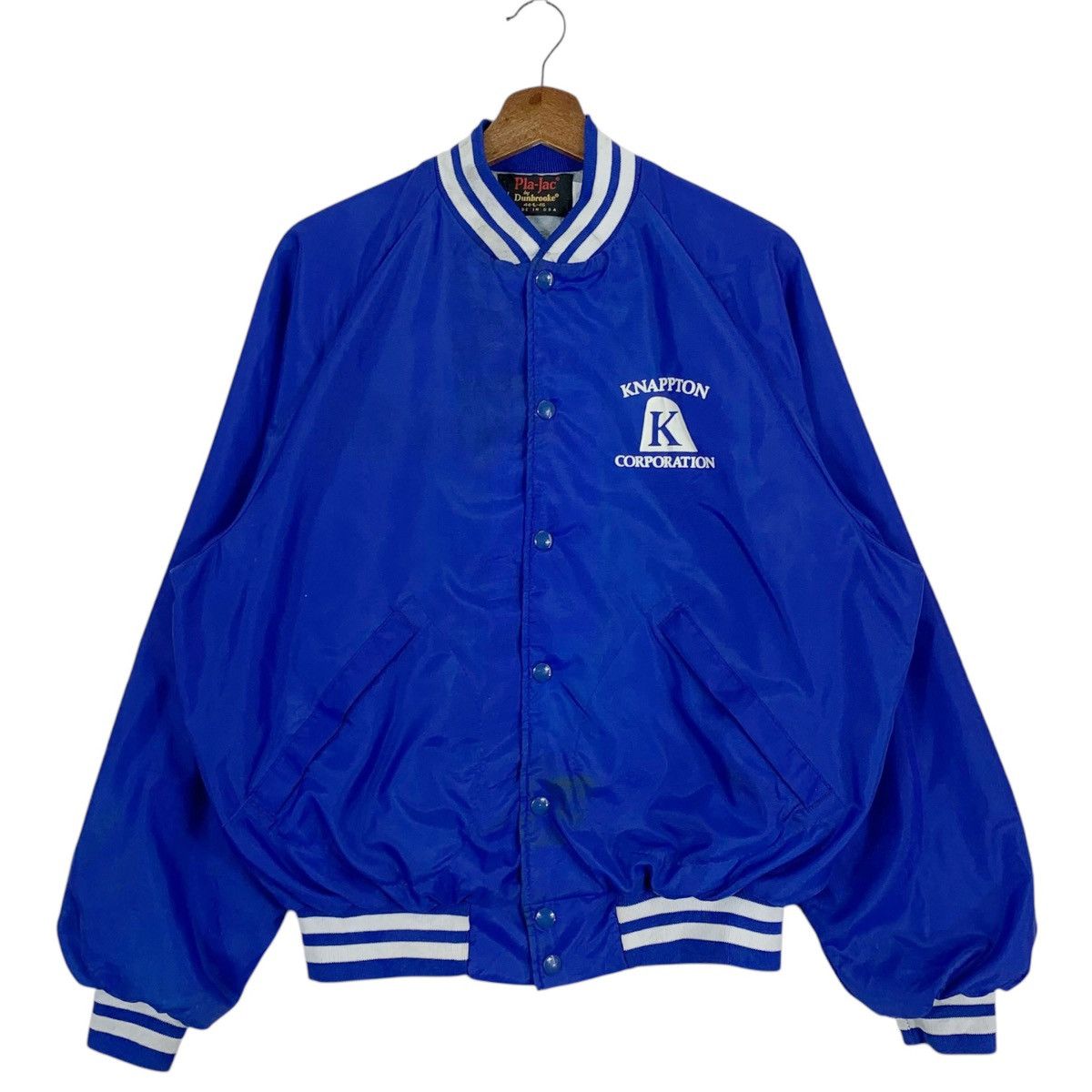 Dunbrooke  Pla-Jac 80s パール　スタジャン　L 70s-80s USA Dunbrooke Pla-Jac Nylon Jacket – ataco garage blog