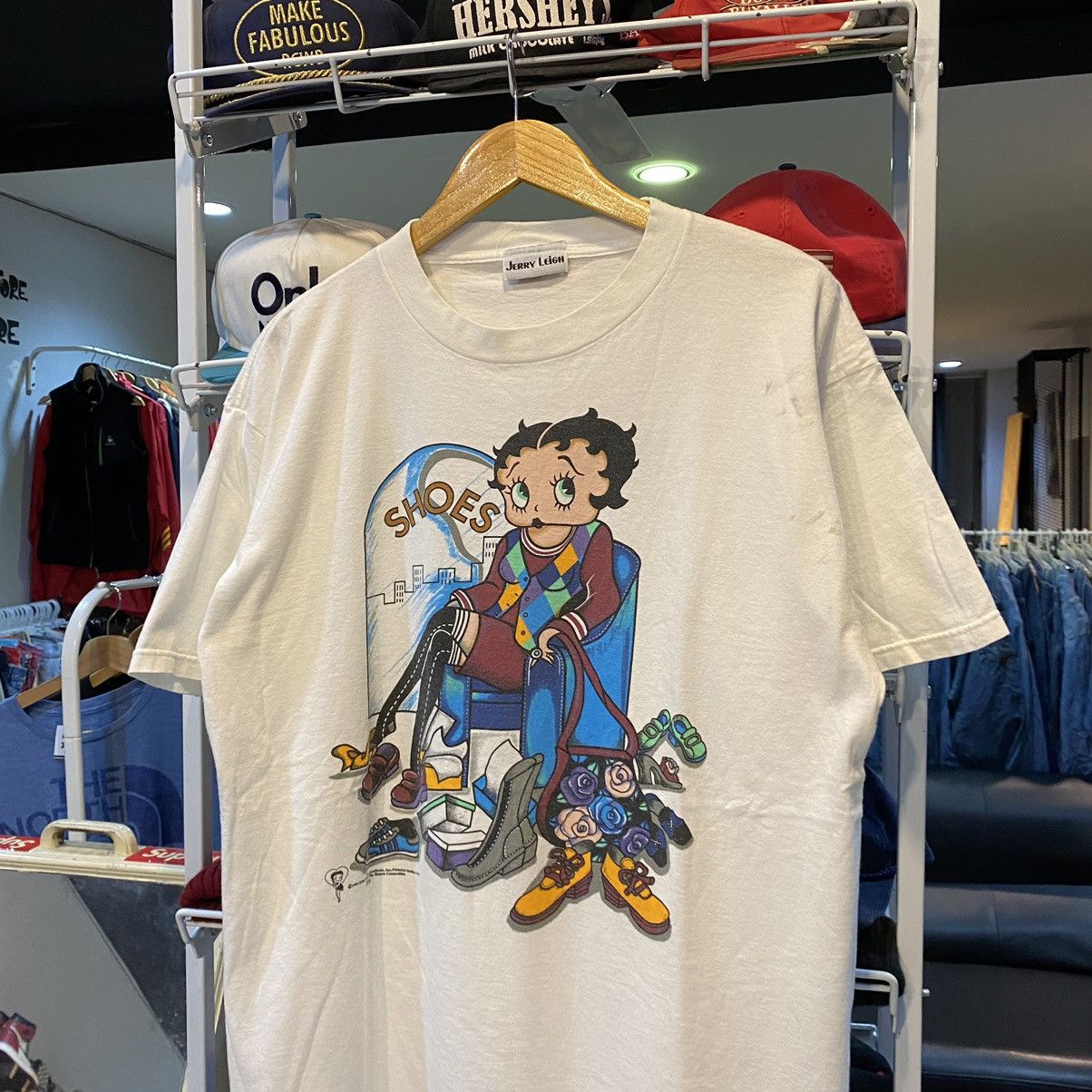 Cartoon Network Vintage 90s Betty Boop Jerry Leigh 8016 T-Shirts Size US XL / EU 56 / 4 - 3 Thumbnail