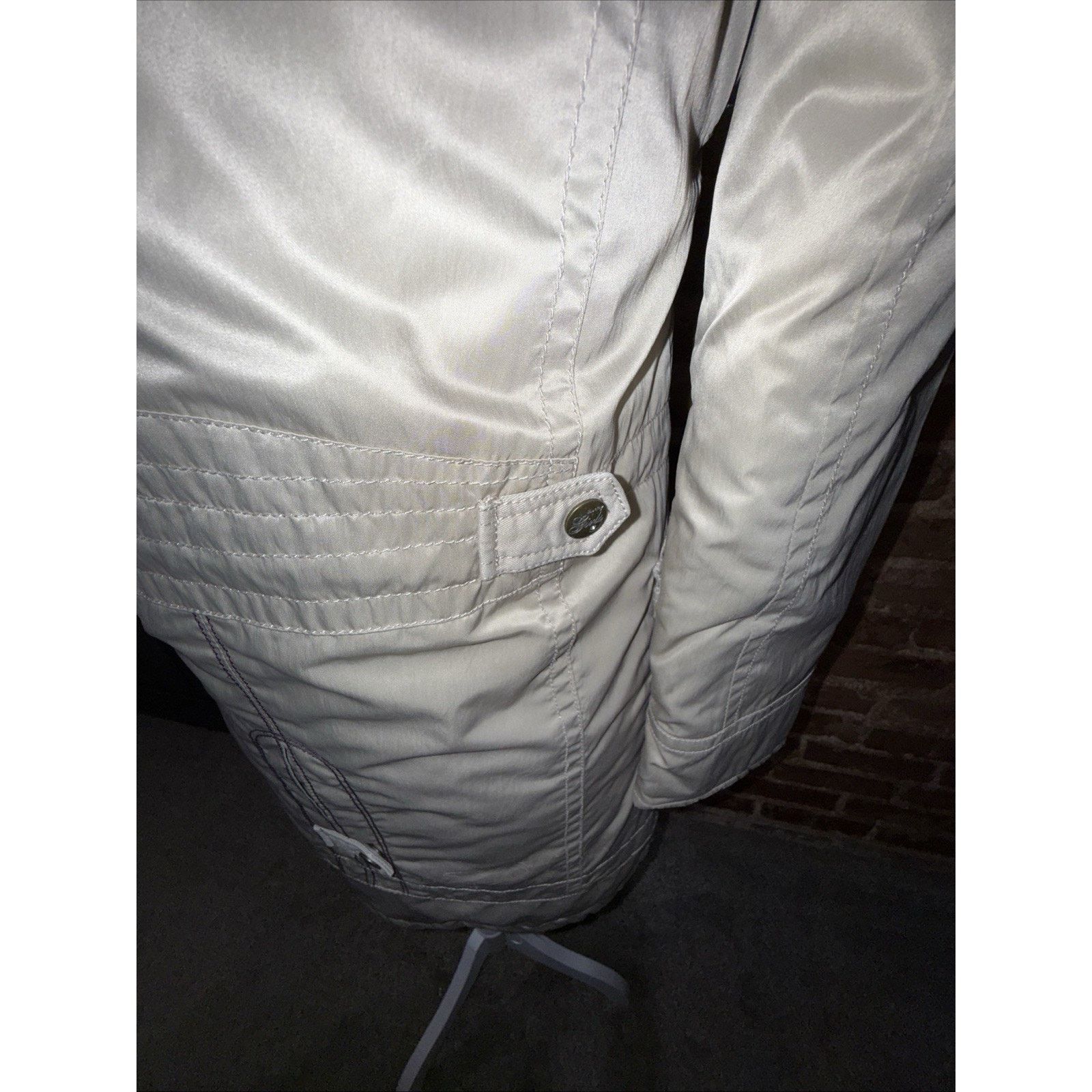 & Other Stories The Day Girls Women's Size Sm Rabbit Fur Hooded Parka Beige Size S / US 4 / IT 40 - 21 Thumbnail