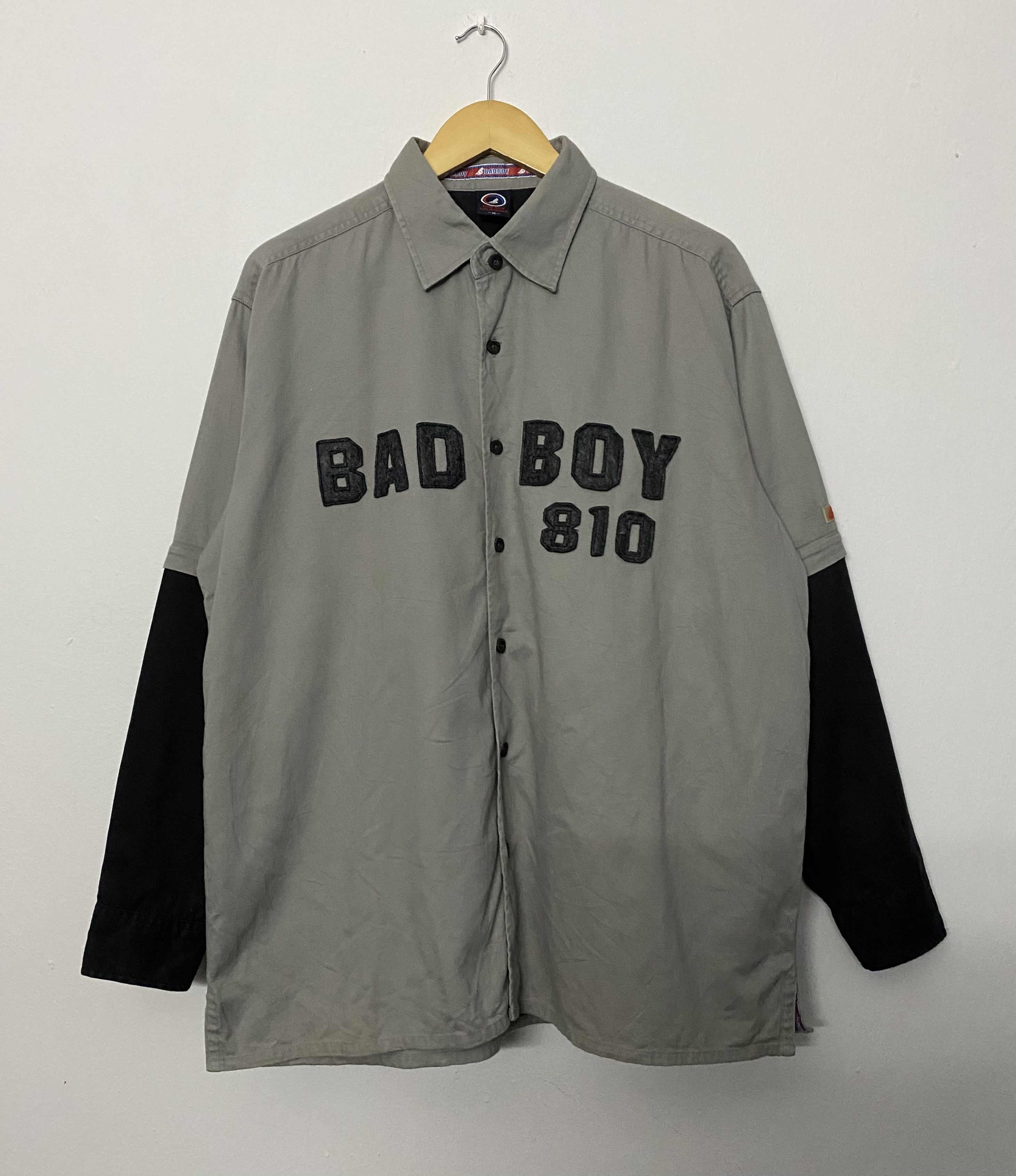 Vintage Vintage Bad Boy California Work Shirt Double Sleeve Style Size US M / EU 48-50 / 2 - 1 Thumbnail