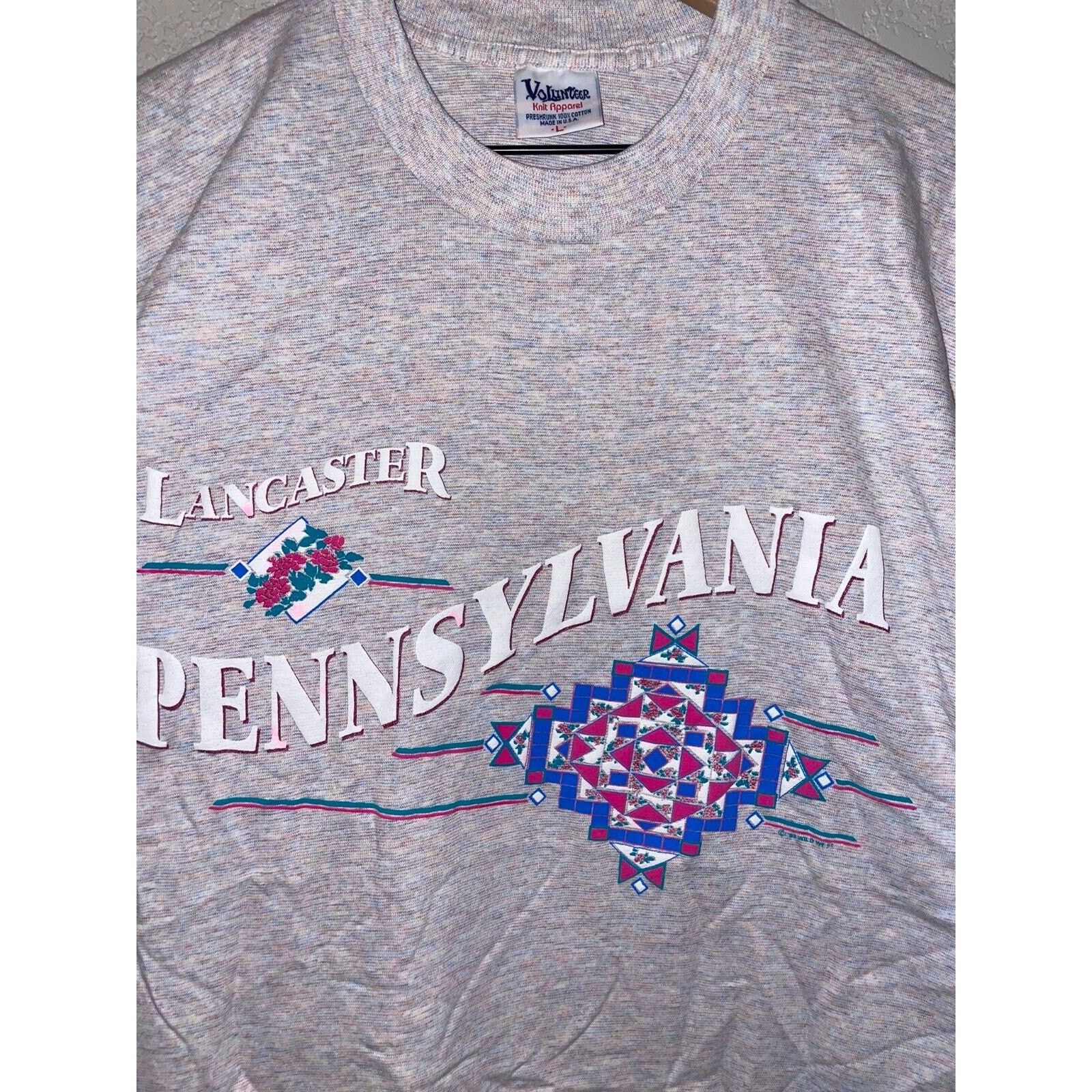 Vintage Vintage Lancaster Pennsylvania Shirt Tee 90s VTG 1991 Large Size US L / EU 52-54 / 3 - 2 Thumbnail