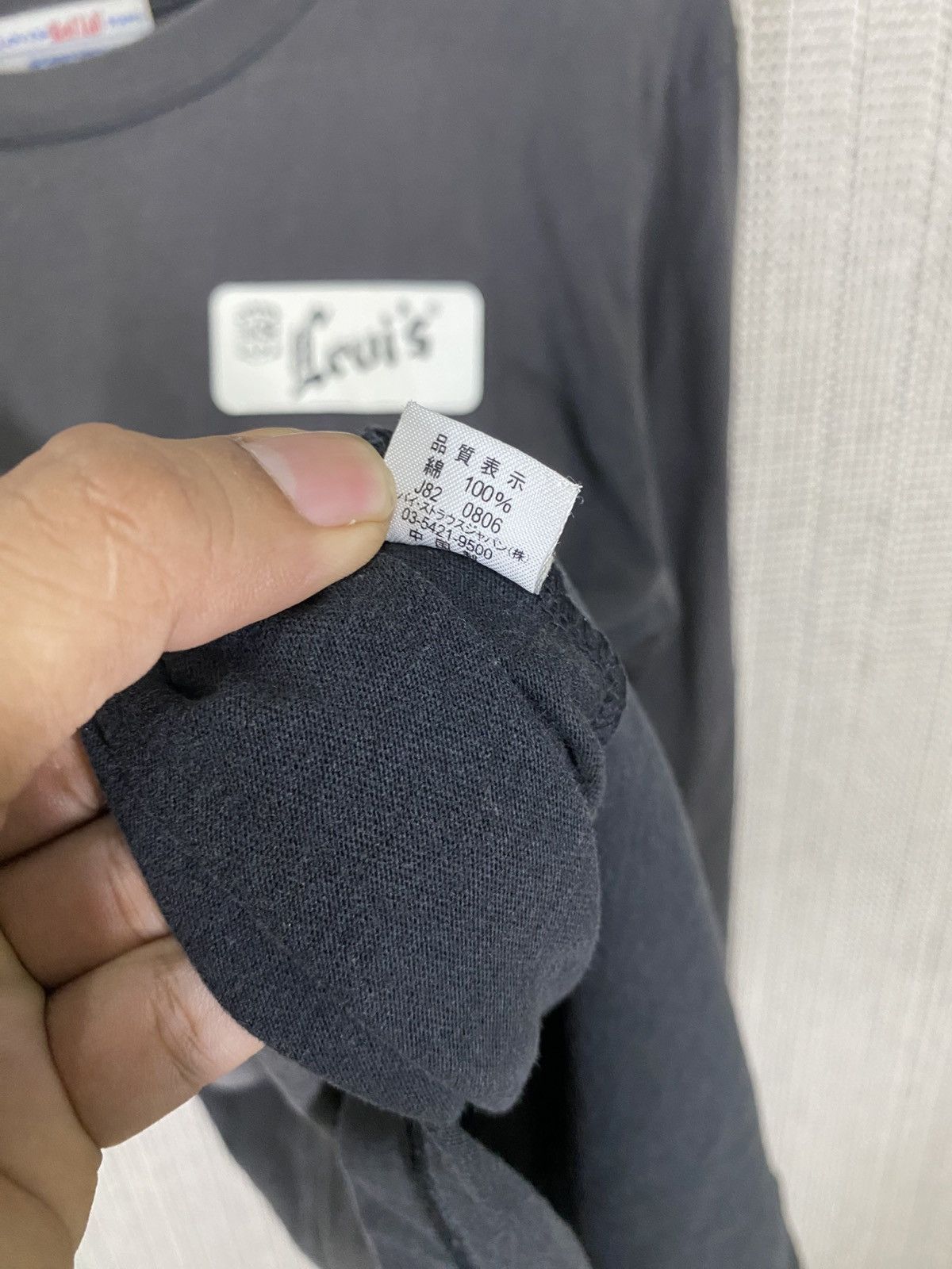 Levi's × Levi's Vintage Clothing × Vintage Vintage levis sun faded single pocket tshirt longsleeve Size US M / EU 48-50 / 2 - 8 Thumbnail