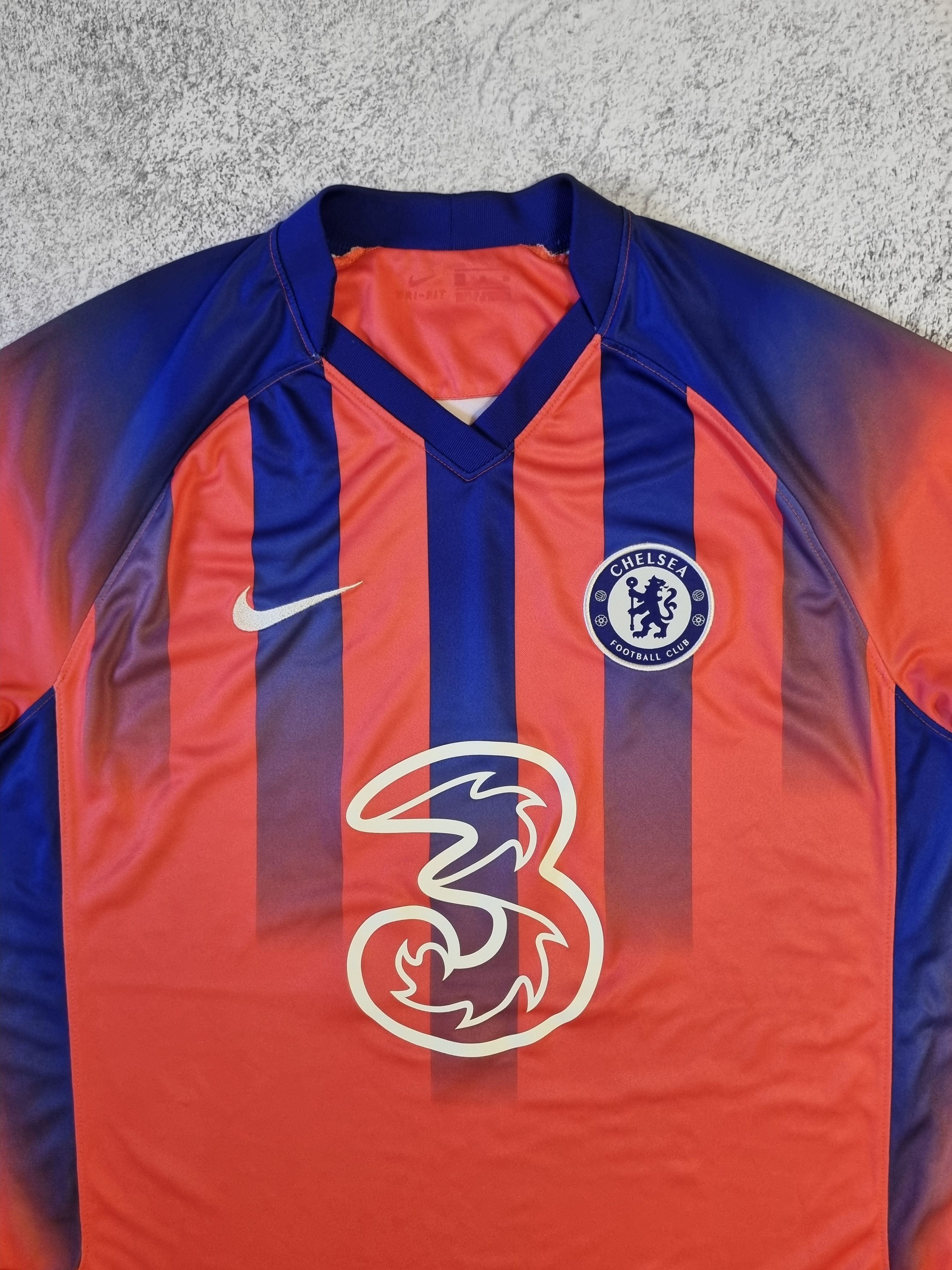 Nike × Vintage Nike Chelsea Third 2020-21 Football Shirt, Soccer Jersey Size US XL / EU 56 / 4 - 3 Thumbnail