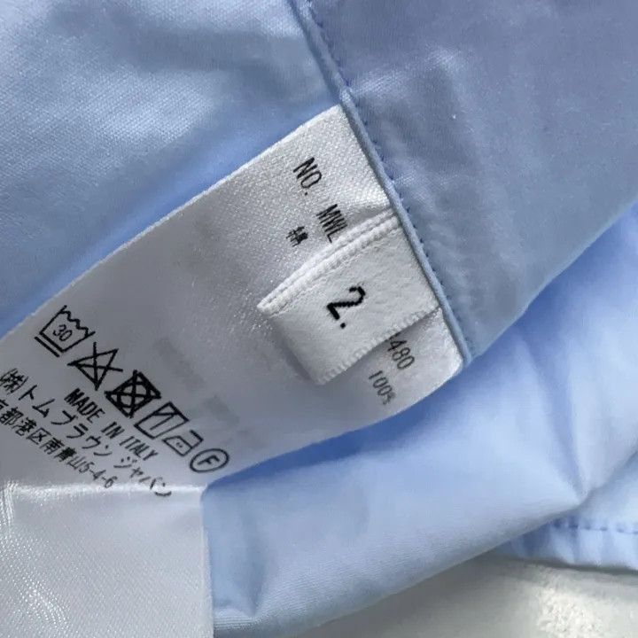 Thom Browne Thom Browne Long Sleeve Button-Up Shirt -2507 Size US S / EU 44-46 / 1 - 5 Thumbnail