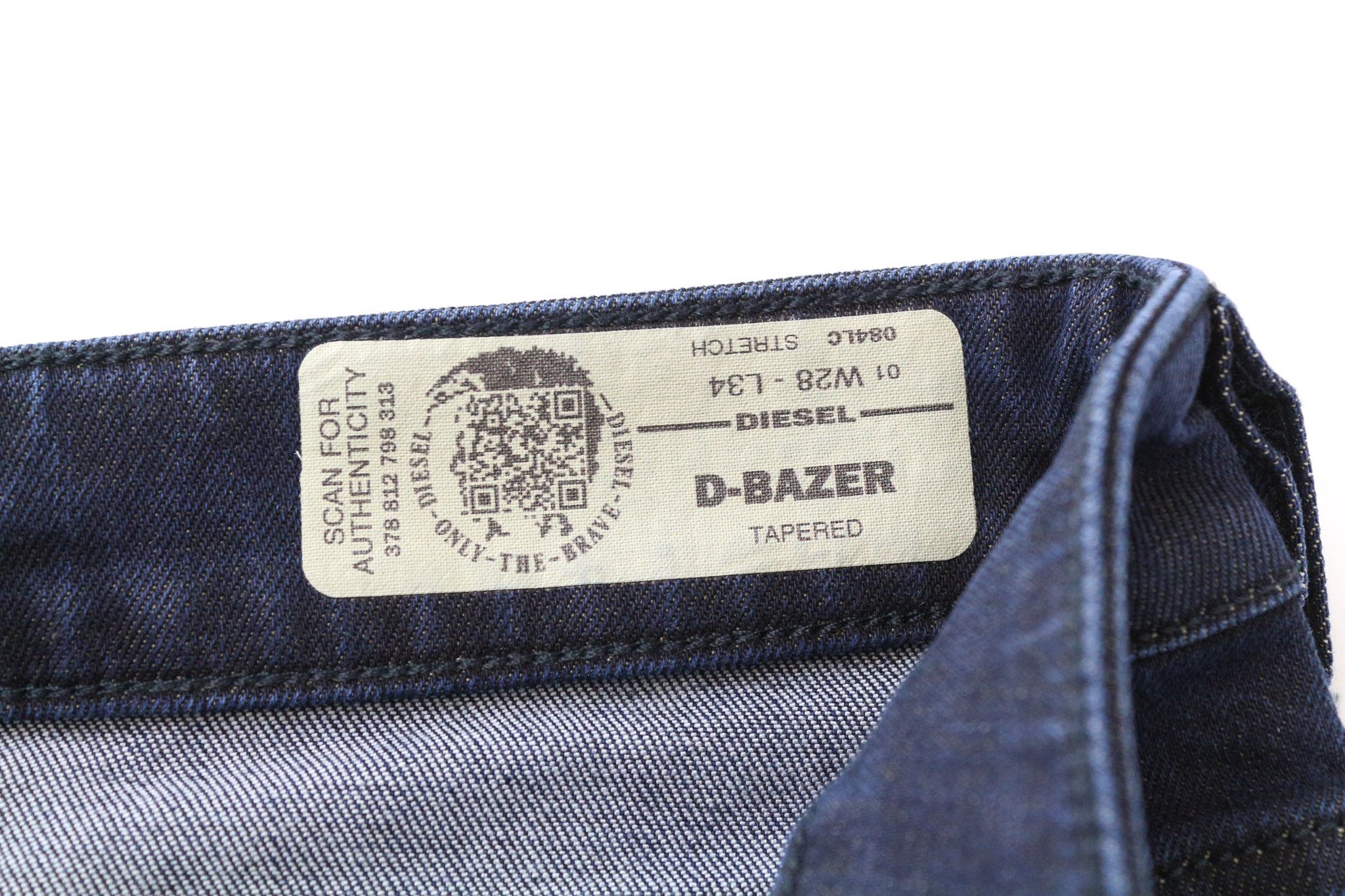 Diesel D-BAZER 084LC W28/L34 Dark Blue Stretch Jeans 74737 Size US 28 / EU 44 - 5 Thumbnail
