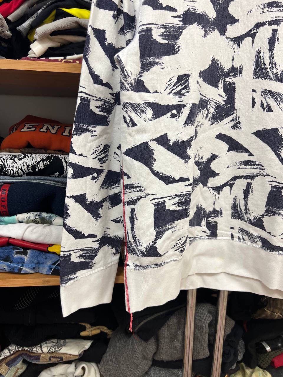Edwin × Vintage Edwin Multicolour Overprint Y2K Evisu Style Japan Sweatshirt Size US L / EU 52-54 / 3 - 4 Thumbnail