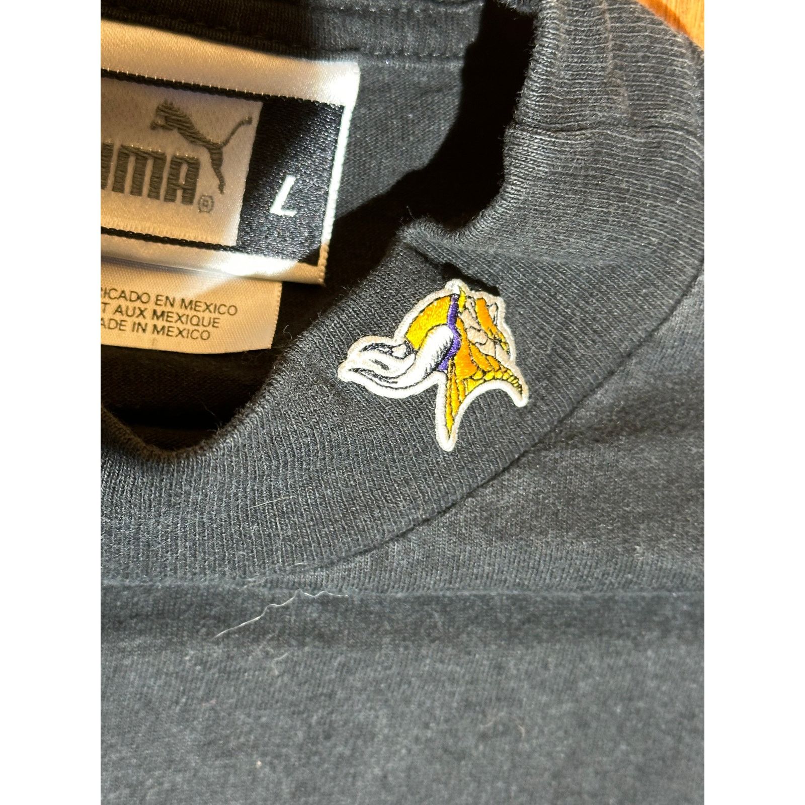 Puma Vintage Minnesota Vikings Puma Long-sleeve Size L Size US L / EU 52-54 / 3 - 6 Thumbnail