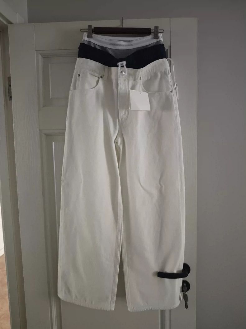 Alexander Wang Alexander Wang High-Waist Jeans with Detachable Waist- Size 25" / US 0 / IT 36 - 1 Thumbnail
