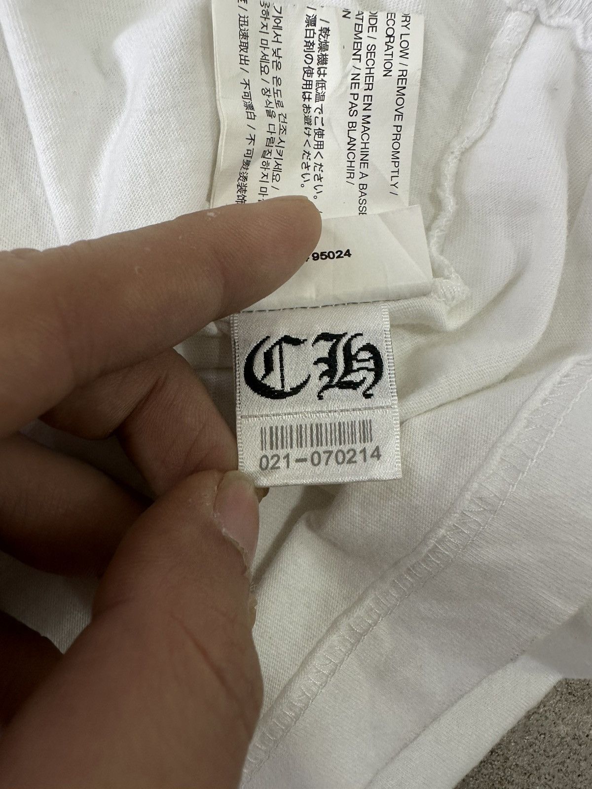 Chrome Hearts Chrome heart Scroll printed logo shirt Size US M / EU 48-50 / 2 - 7 Thumbnail