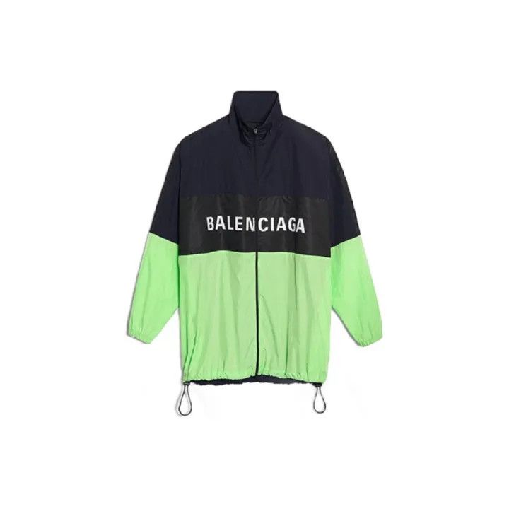 Balenciaga Balenciaga Two-Tone Zippered Long Sleeve Jacket 0079 Size XS / US 0-2 / IT 36-38 - 1 Thumbnail