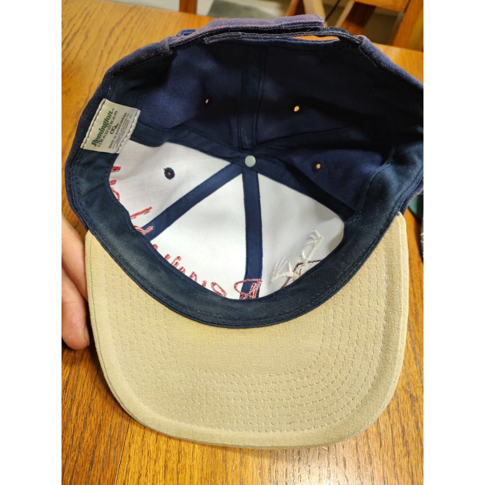 Vintage VINTAGE Remington Hat Cap Strapback One Size Blue Adjustable Men Hunting Streetwear Size ONE SIZE - 6 Thumbnail