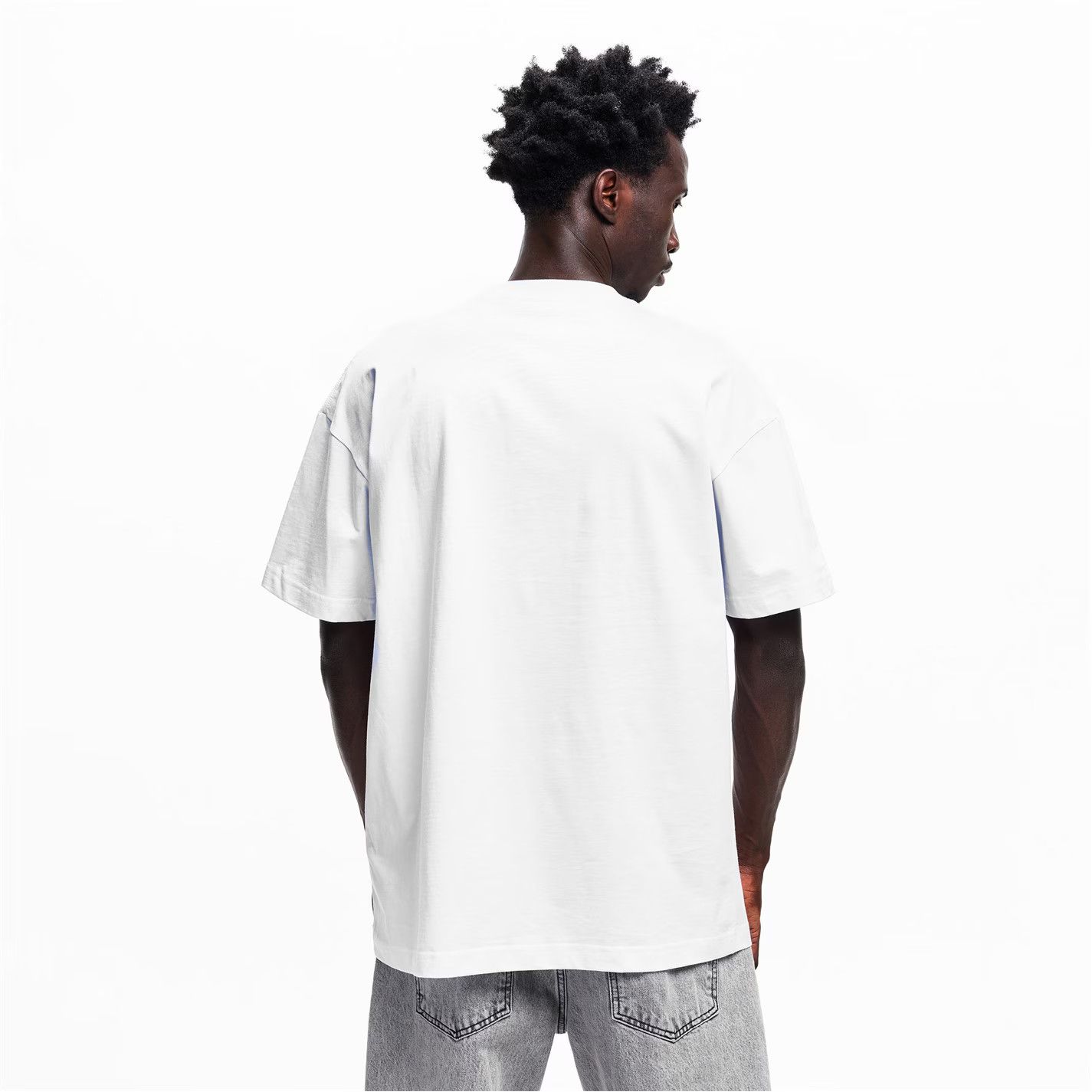 Palm Angels o1g2r1mq0426 LA Mono T-Shirt in Off White Size US L / EU 52-54 / 3 - 5 Thumbnail