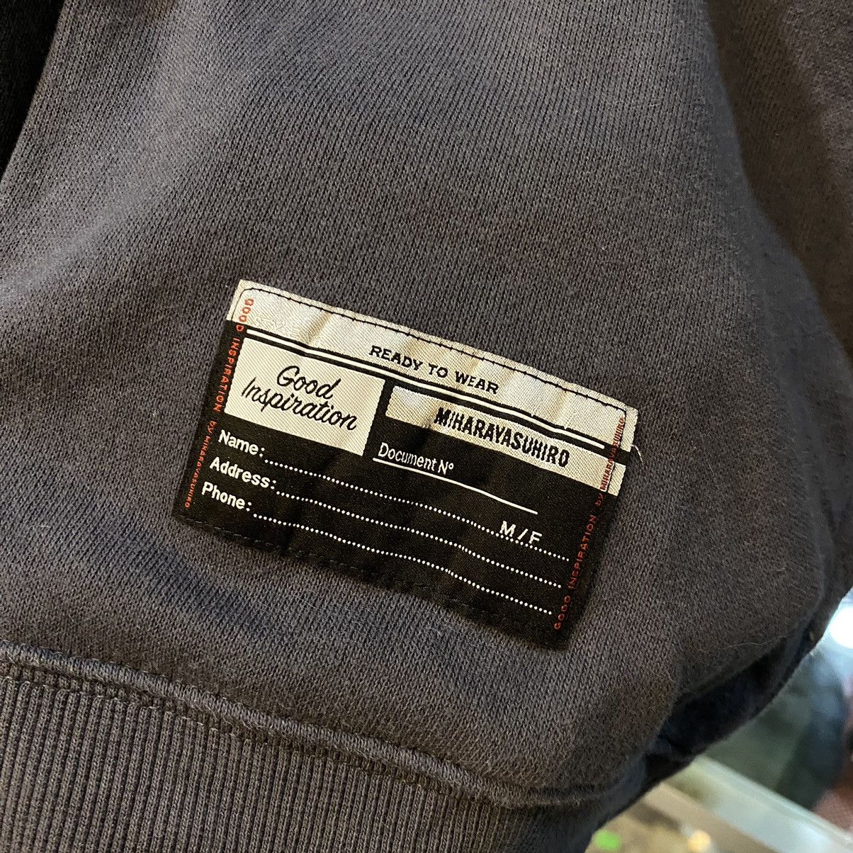 Japanese Brand × Maison MIHARA YASUHIRO MIHARAYASUHIRO X GU GOOD INSPIRATION SWEATSHIRTS Size US XL / EU 56 / 4 - 6 Thumbnail