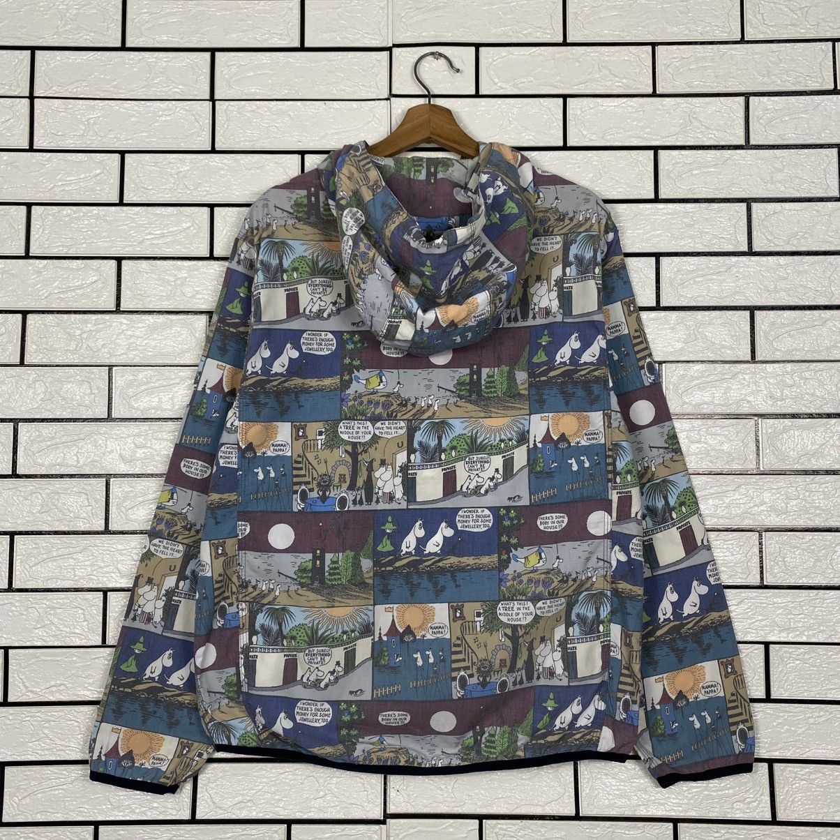 Japanese Brand Light Jacket Hoodie Go Slow Caravan Full Print Navajo Size US M / EU 48-50 / 2 - 9 Thumbnail