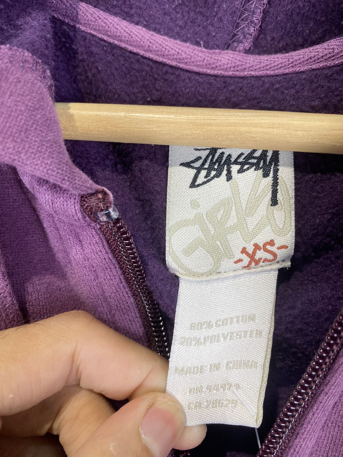 Stussy OG y2k Stussy Tattoo Slimfit Gothic Zipped Up Size XS / US 0-2 / IT 36-38 - 6 Thumbnail