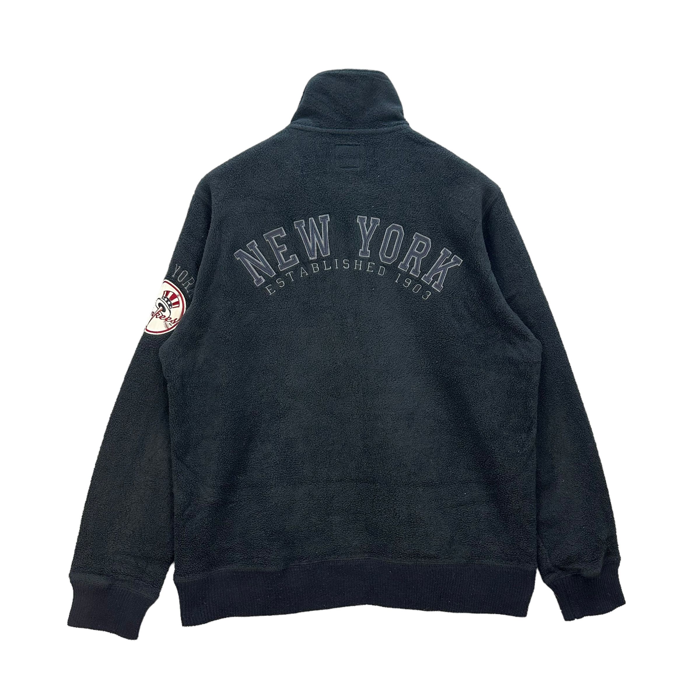 MLB MLB NEW YORK YANKEES BIG LOGO HALF ZIP FLEECE #8741-024 Size US XL / EU 56 / 4 - 10 Thumbnail