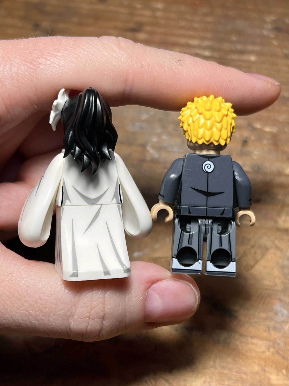 Anime naruto hinata marriage minifigure anime matching keychain Size ONE SIZE - 9 Thumbnail