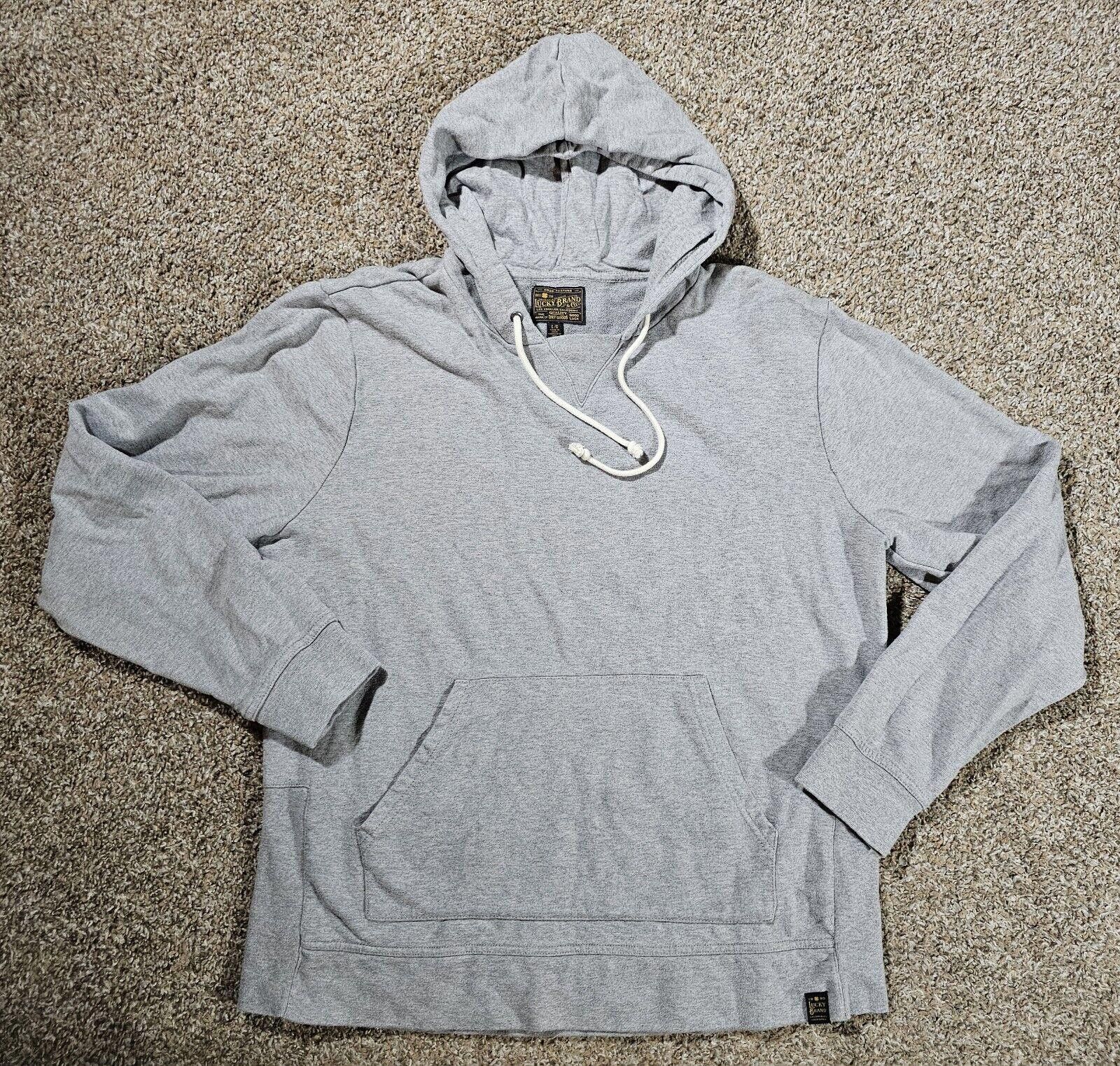Lucky Brand Lucky Brand Good Fortune Dry Goods Gray L Hoodie Los Angeles Size US L / EU 52-54 / 3 - 1 Thumbnail