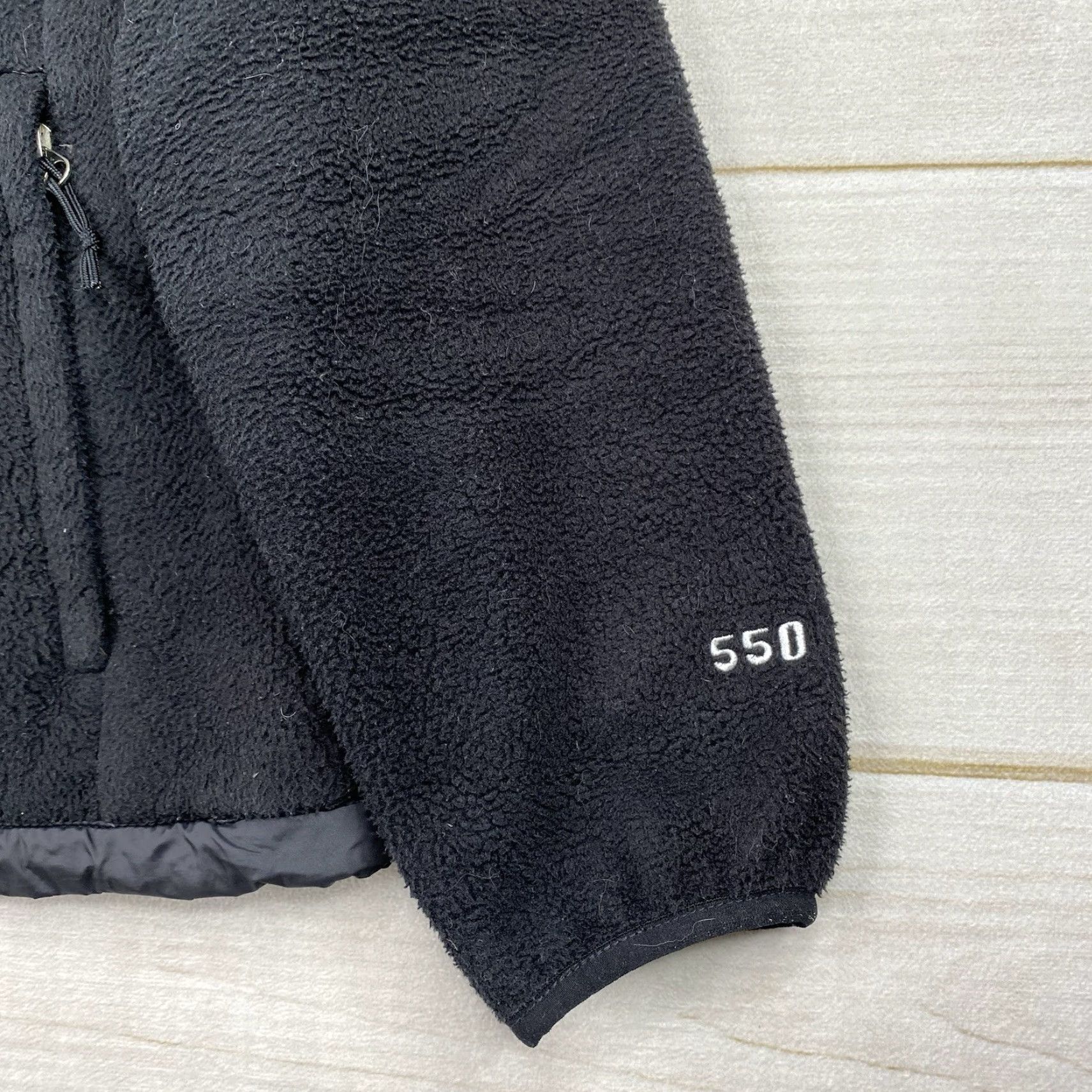 The North Face The North Face Denali Jacket Womens M Black Polartec Down Fleece Zip Winter Ski Size M / US 6-8 / IT 42-44 - 3 Thumbnail