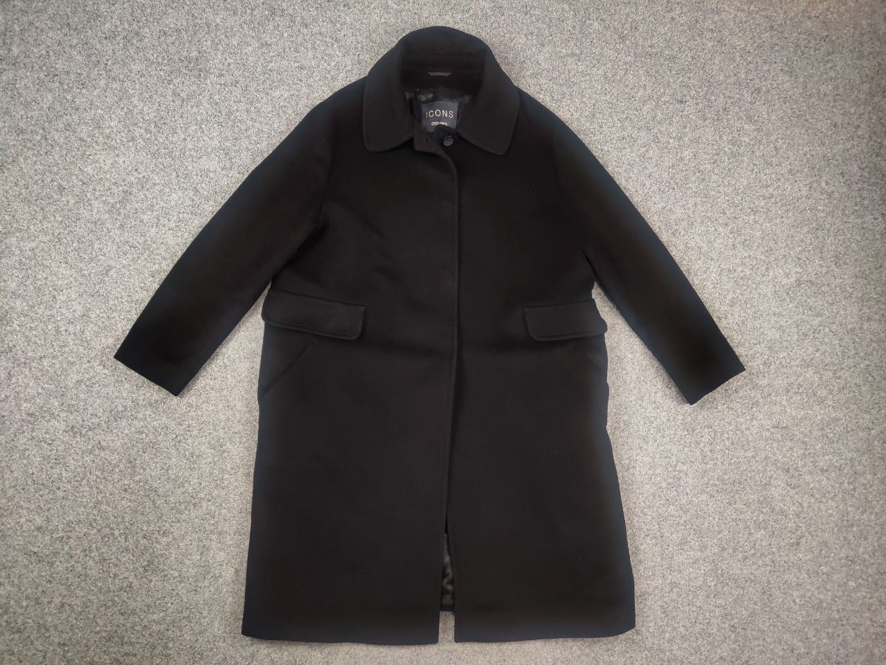 Cinzia Rocca Icons Cinzia Rocca Design cashmere coat Jacket loose fit Size XXL / US 16-18 / IT 52-54 - 2 Thumbnail