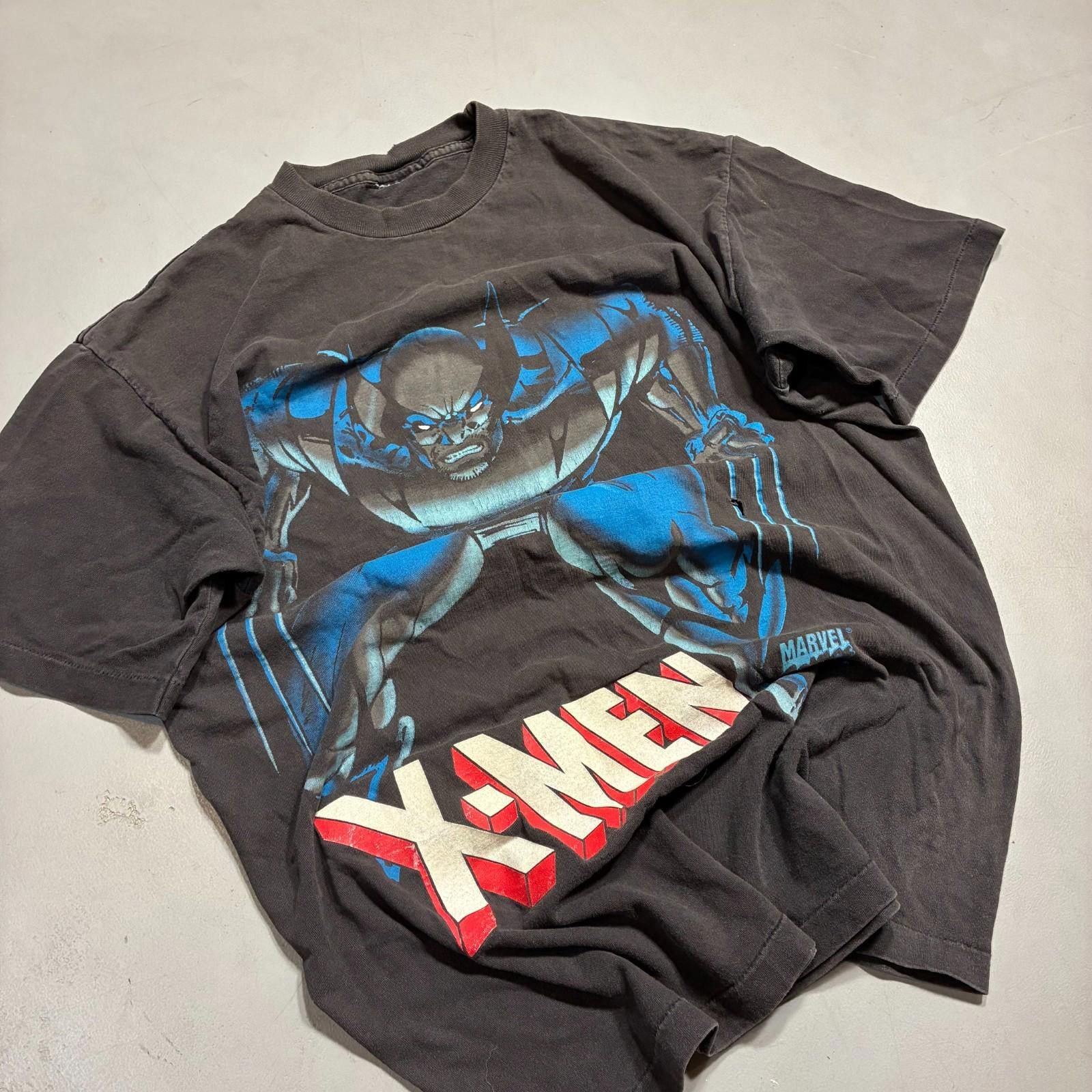 Marvel Comics Vintage 90s Marvel Wolverine Single Stitch Tee Size US L / EU 52-54 / 3 - 3 Thumbnail