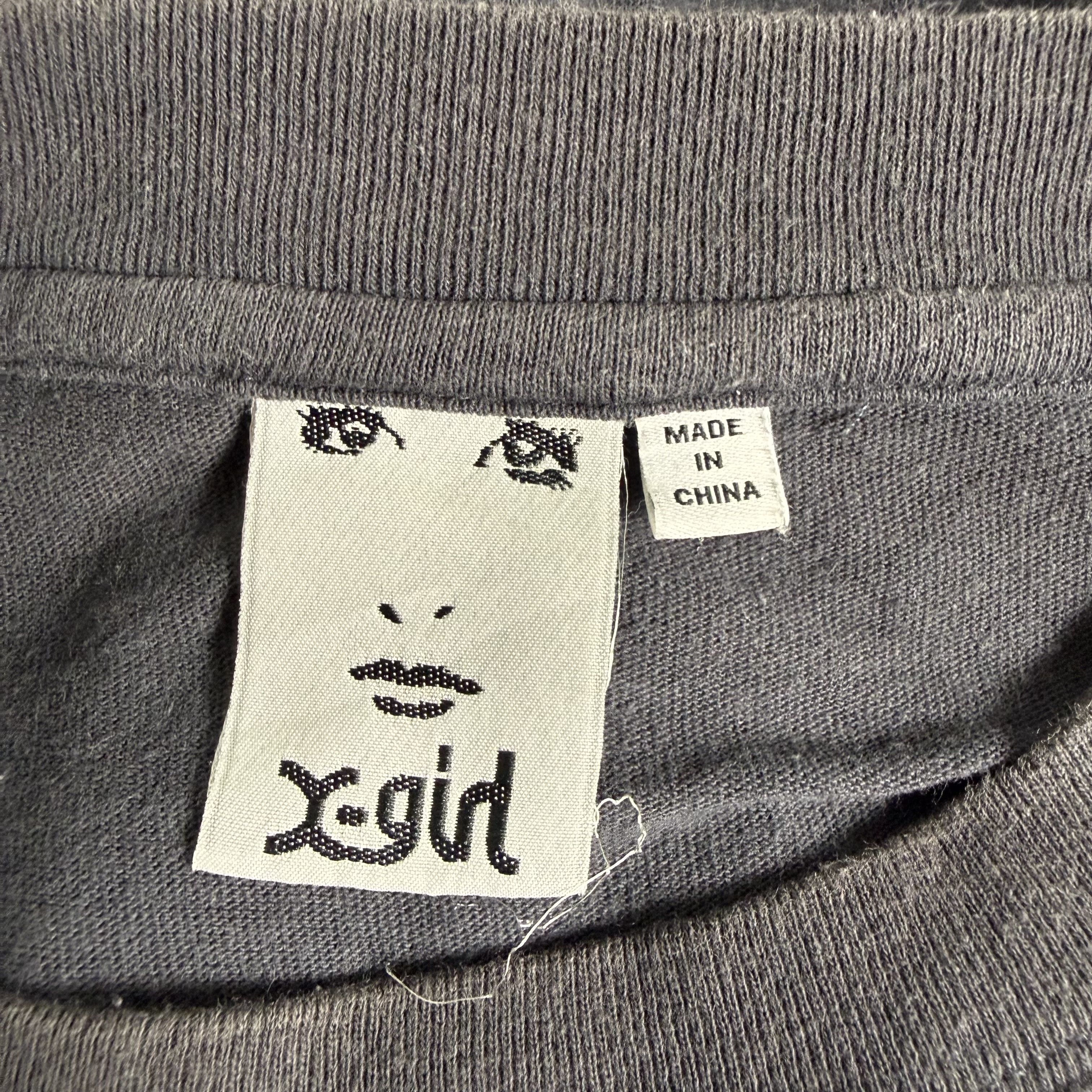 Japanese Brand 🔥RARE🔥 X-Girl POEM Think Rich, Look Bad Oversized T-shirt Size US L / EU 52-54 / 3 - 5 Thumbnail