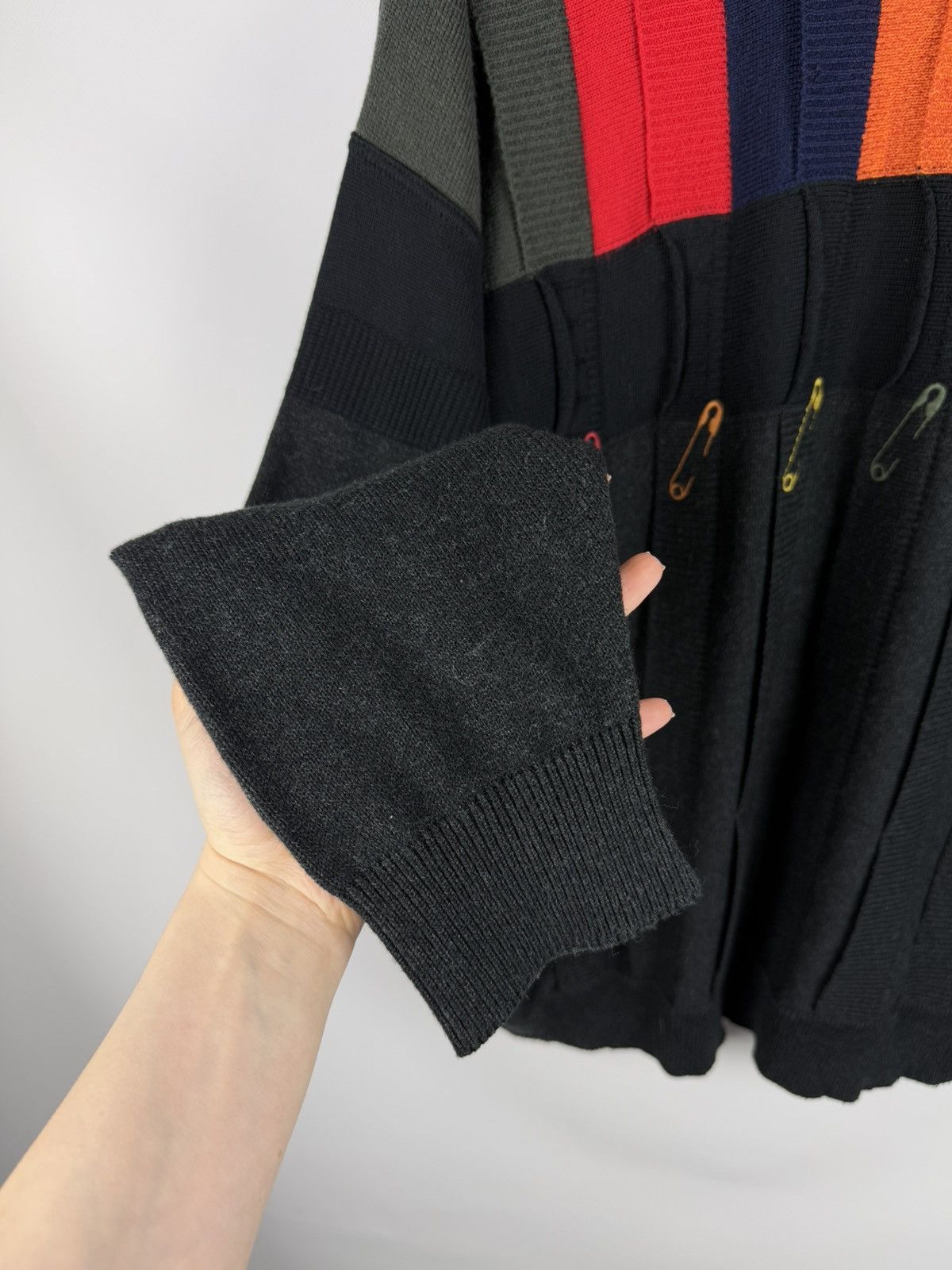 Carlo Colucci × Vintage Carlo Colucci Men’s 3D Knit Cotton / Wool Sweater Pullover Size US XL / EU 56 / 4 - 9 Thumbnail
