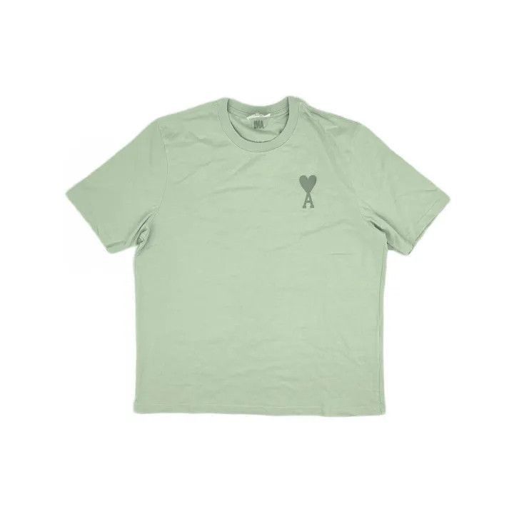AMI AMIPARIS Love Logo Embroidered T-Shirt -2507 Size US XL / EU 56 / 4 - 2 Thumbnail