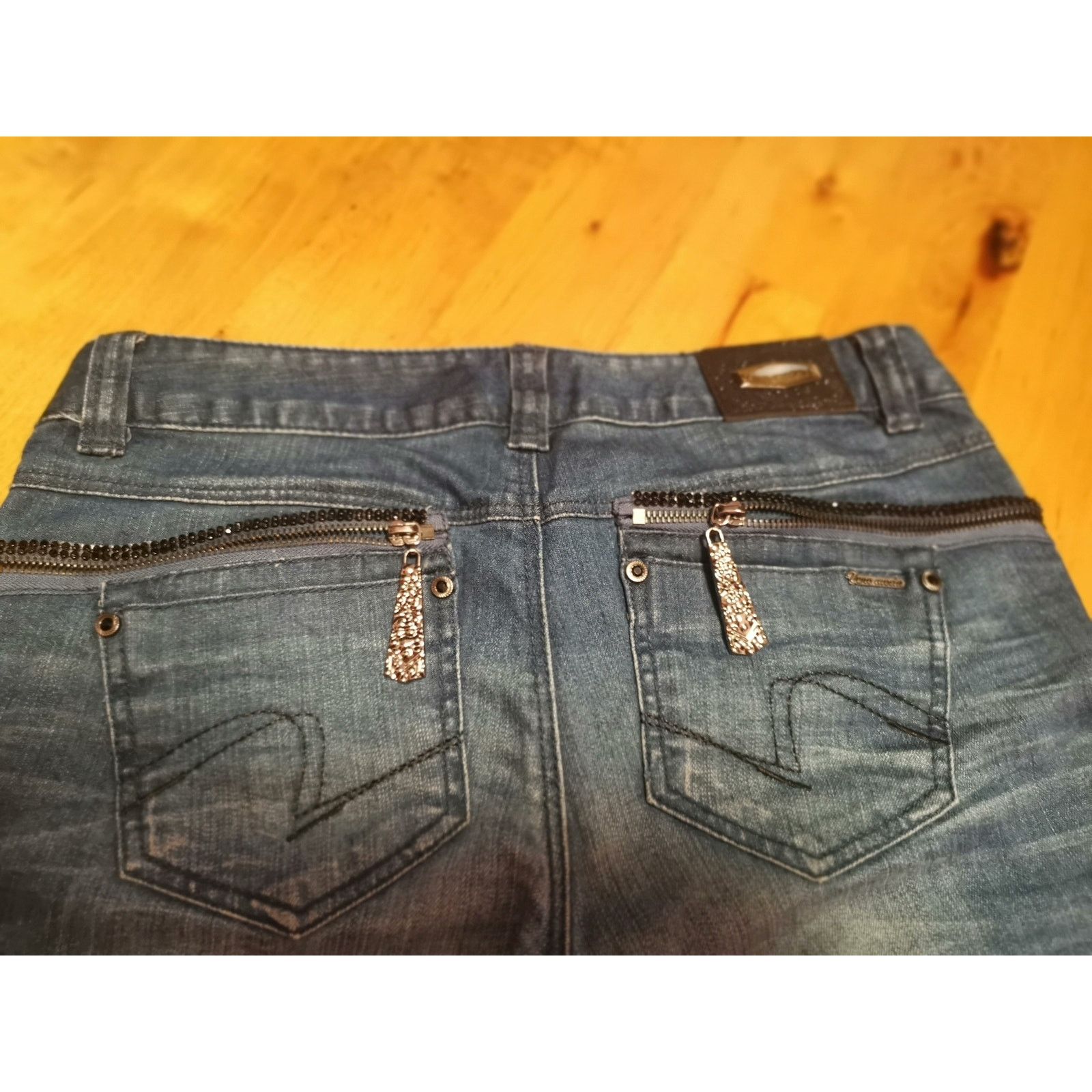 Hysteric Glamour × Japanese Brand × Vintage Vintage Japanese Brand Faded Low-rise Bootcut Denim Jeans Size US 30 / EU 46 - 4 Thumbnail