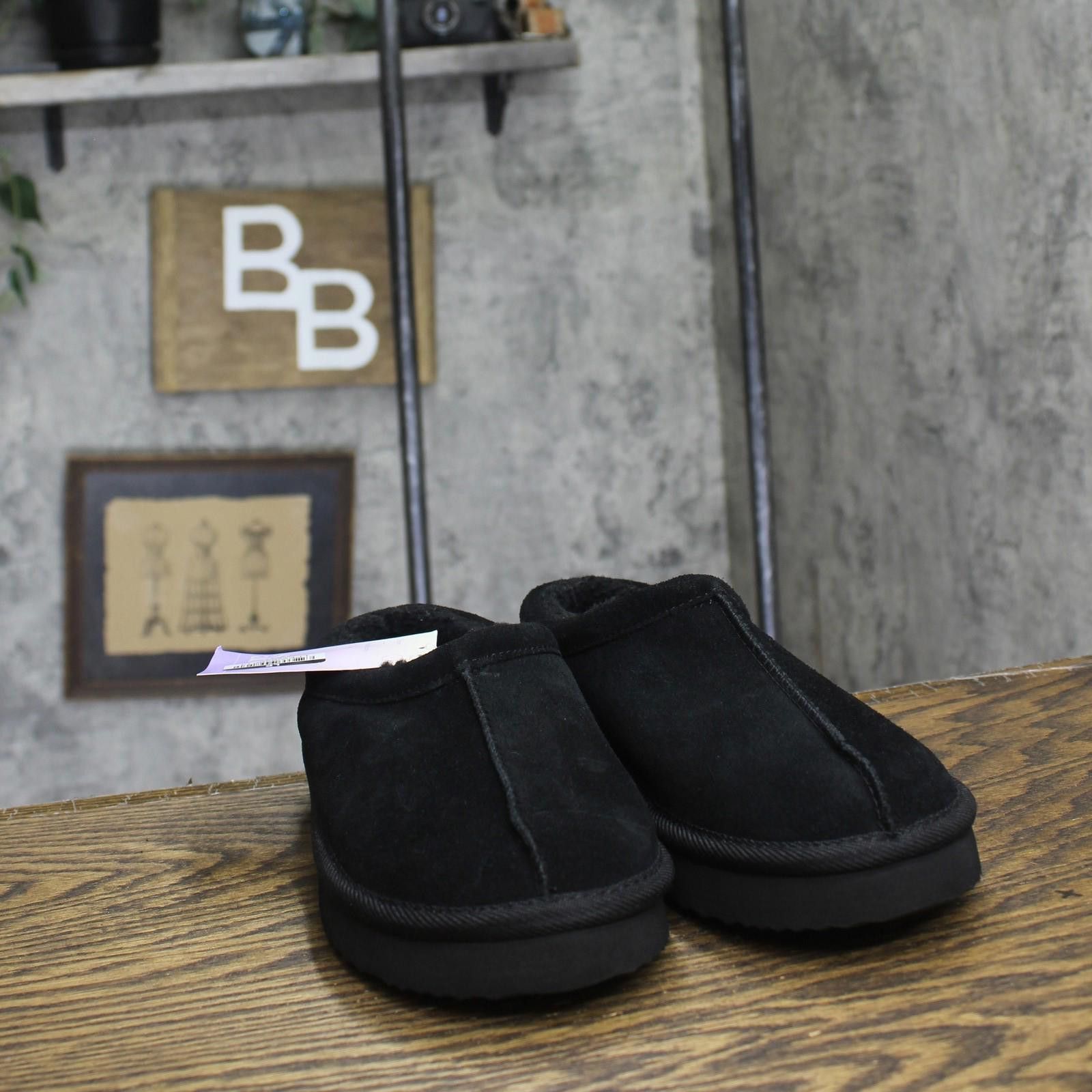 Other Nwt Stars Above Amira Suede Clog Slippers 88498483 Black 5m Size US 5 / IT 35 - 3 Thumbnail