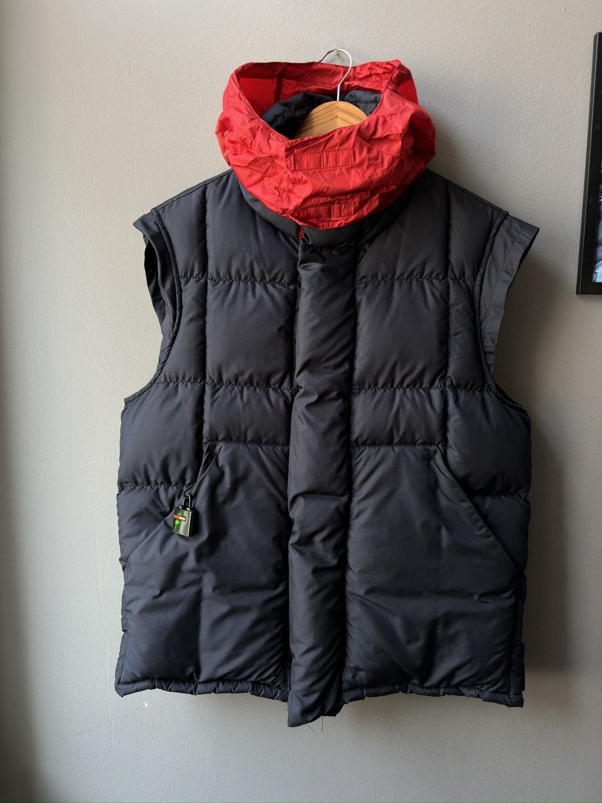 Prada 2002 Prada nylon Sport Vest Square Quilted Size US M / EU 48-50 / 2 - 2 Thumbnail