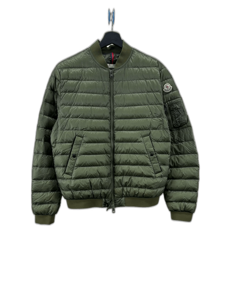 Moncler Lightweight Army Green Down Jacket-yf Size US S / EU 44-46 / 1 - 1 Thumbnail