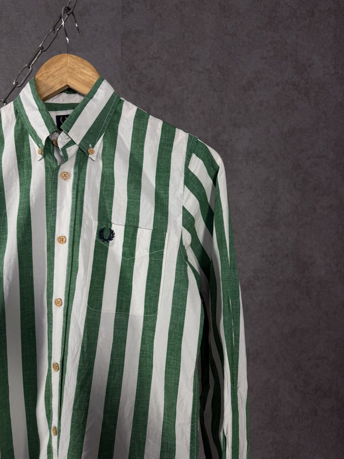 Fred Perry Fred Perry x South Sea Deckchars designer striped logo shirt Size US XS / EU 42 / 0 - 2 Thumbnail
