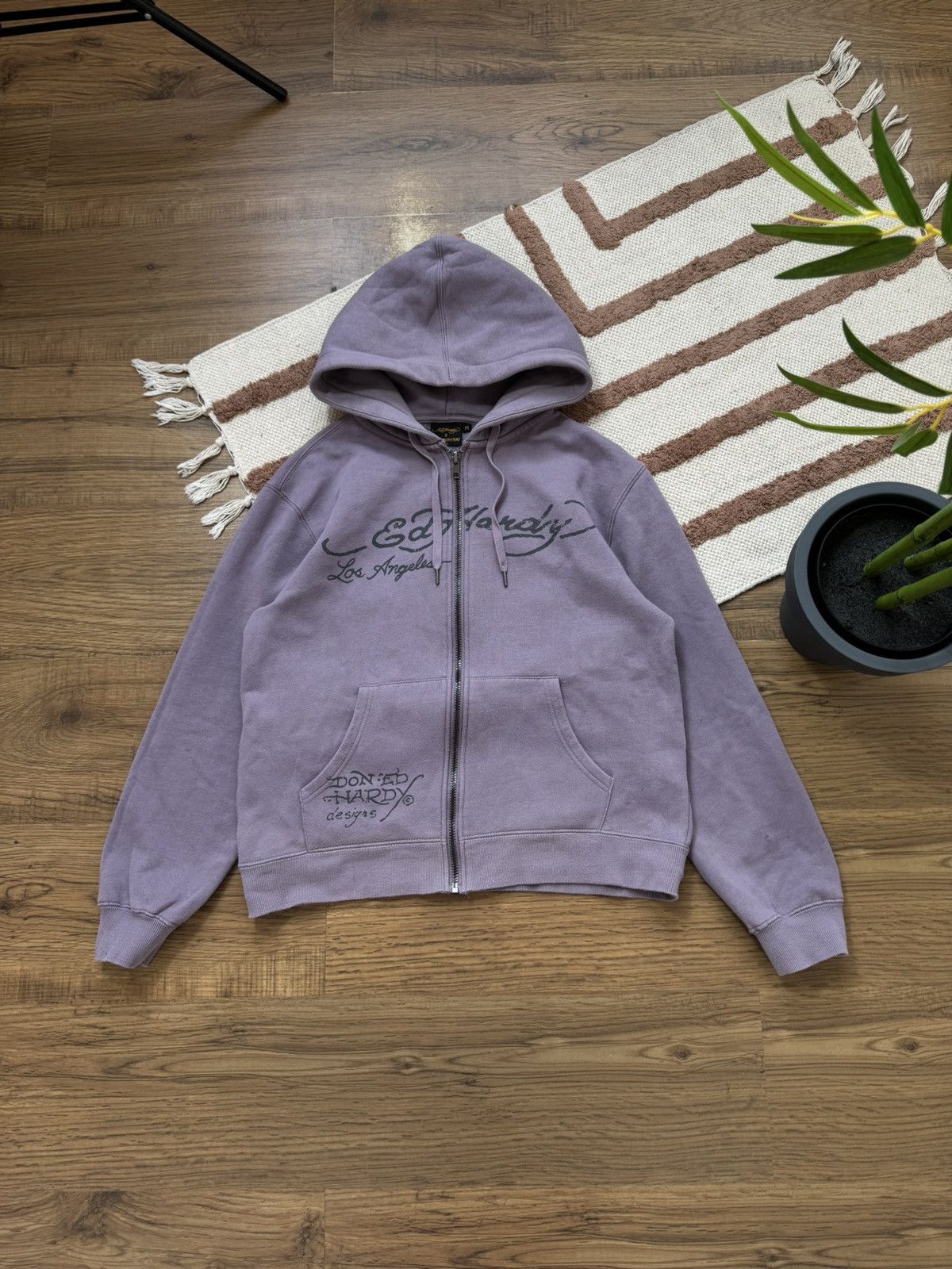 Ed Hardy ED HARDY x URBAN FISH ZIP HOODIE Size M / US 6-8 / IT 42-44 - 1 Thumbnail