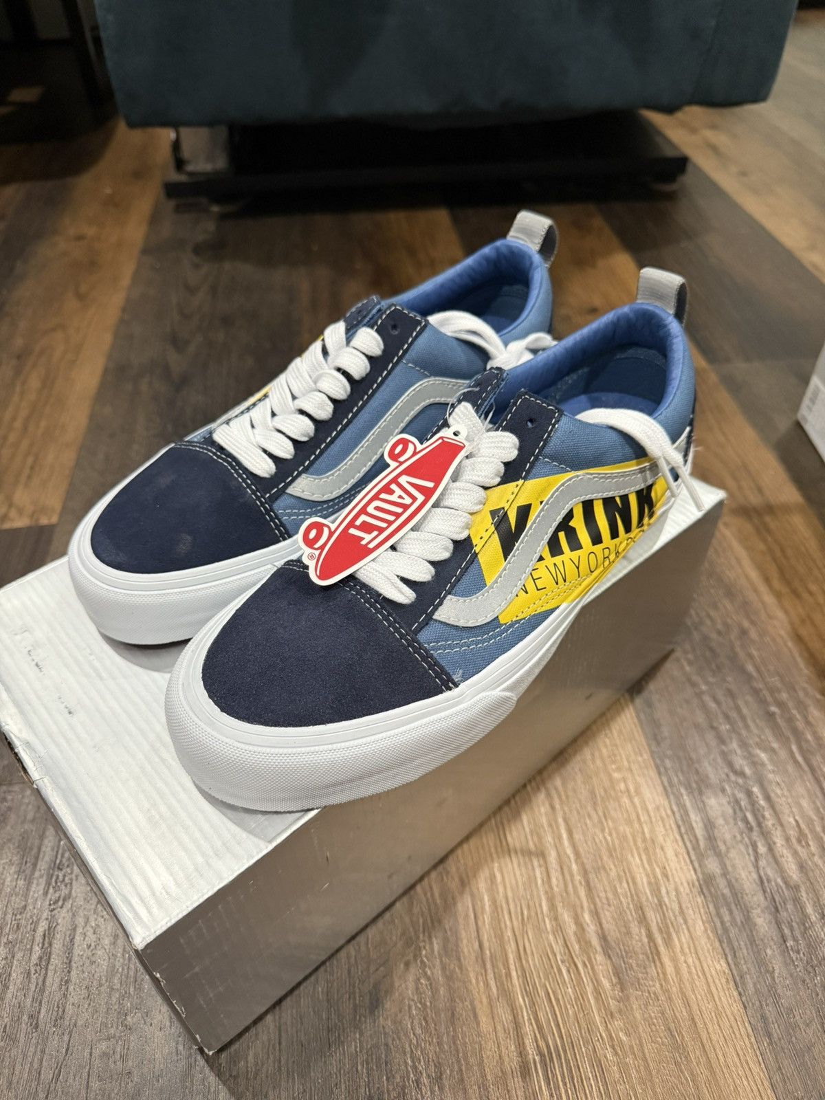 Vans KRINK x Vault Old Skool VLT LX ‘Medium Blue’ Vans Size US 8.5 / EU 41-42 - 3 Thumbnail